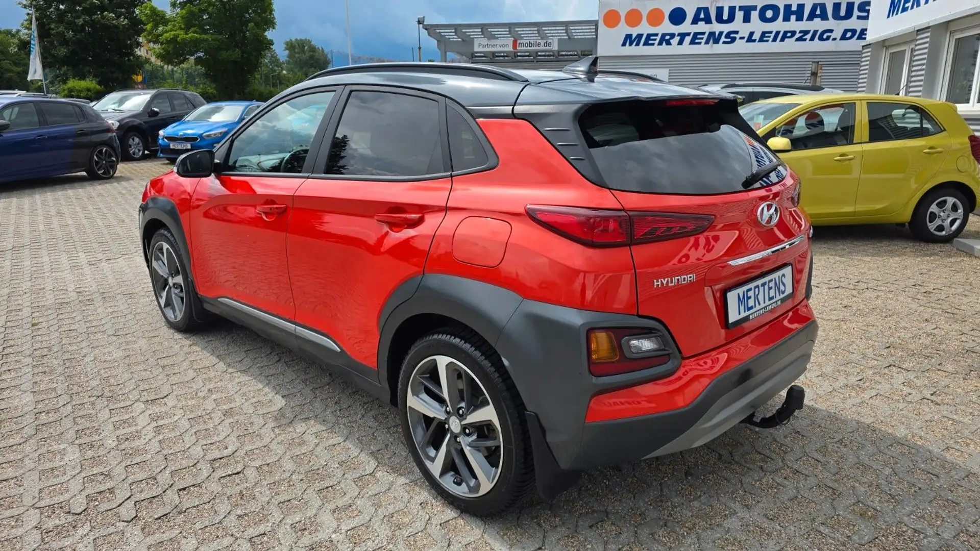 Hyundai KONA Style DCT LED Navi SHZ PDC Kamera Totw. Orange - 2