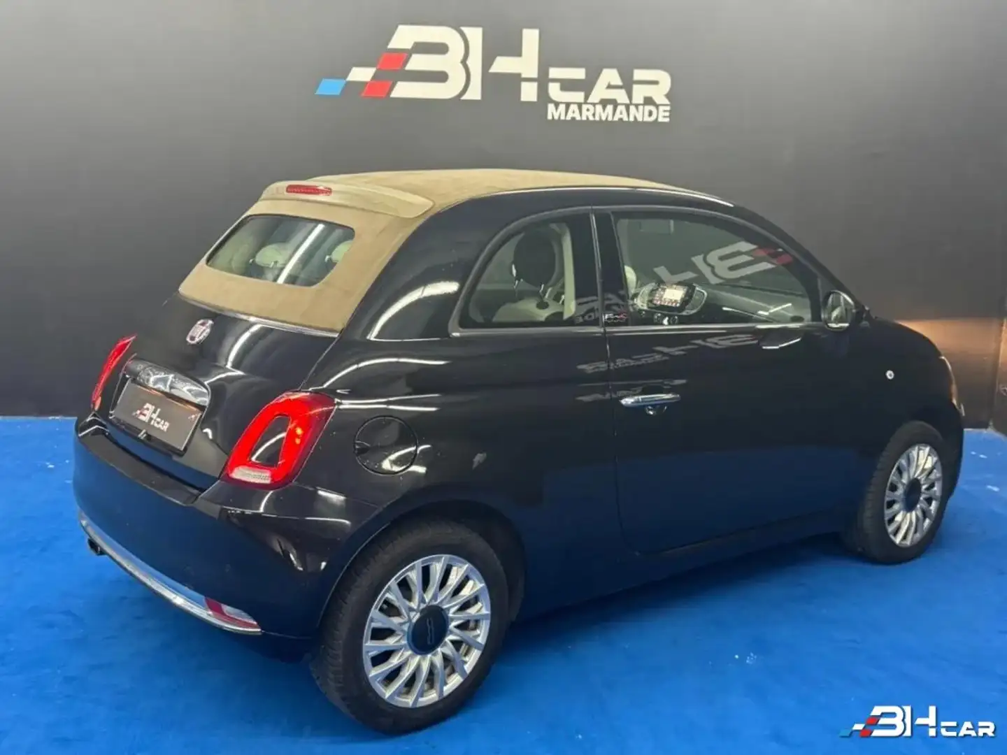 Fiat 500 Cabriolet 1.2 8v 69ch Eco Pack Lounge BVM5 - 2