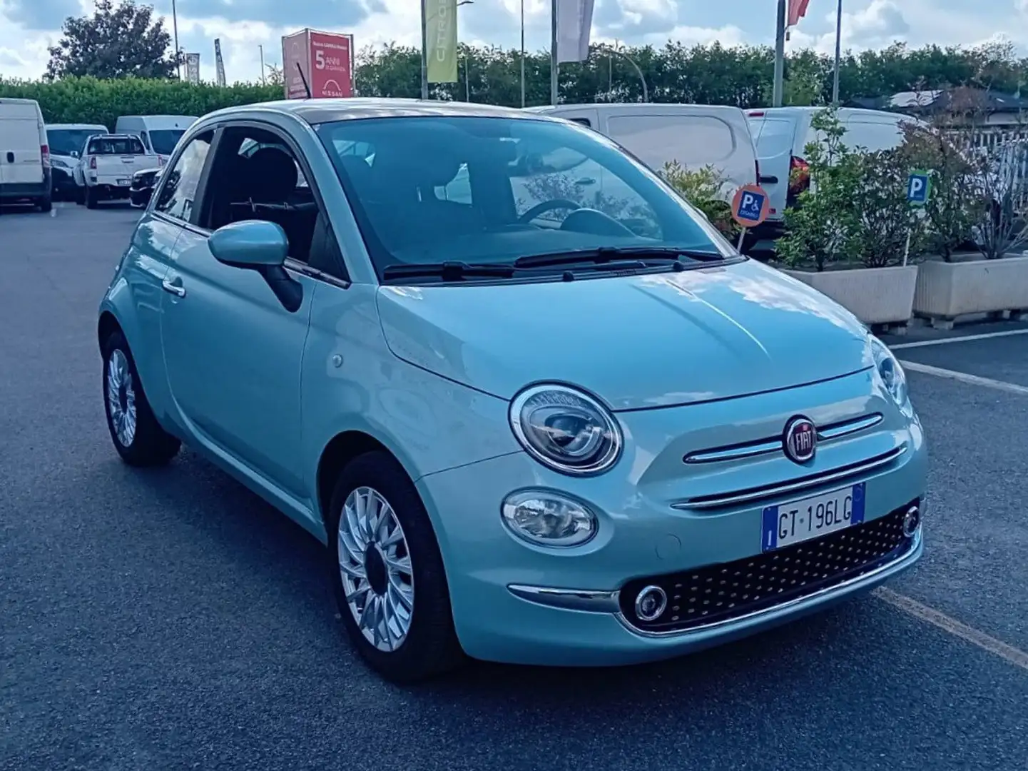 Fiat 500 1.0 Hybrid Dolcevita Vert - 2