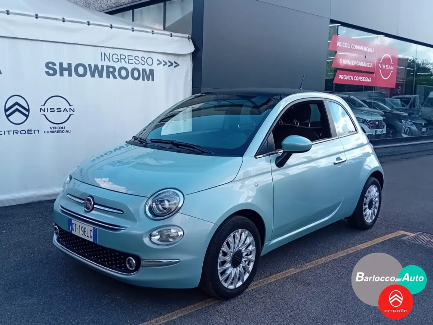 Fiat 500 1.0 Hybrid Dolcevita Vert - 1
