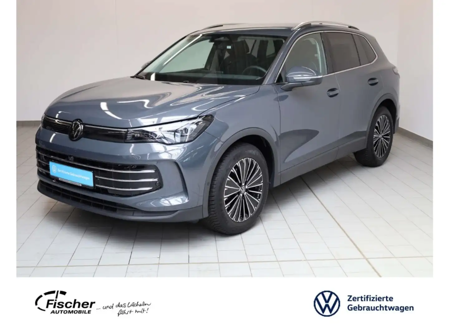 Volkswagen Tiguan 1.5 eTSI Elegance DSG AHK/Matrix/NAV/ACC Grau - 1