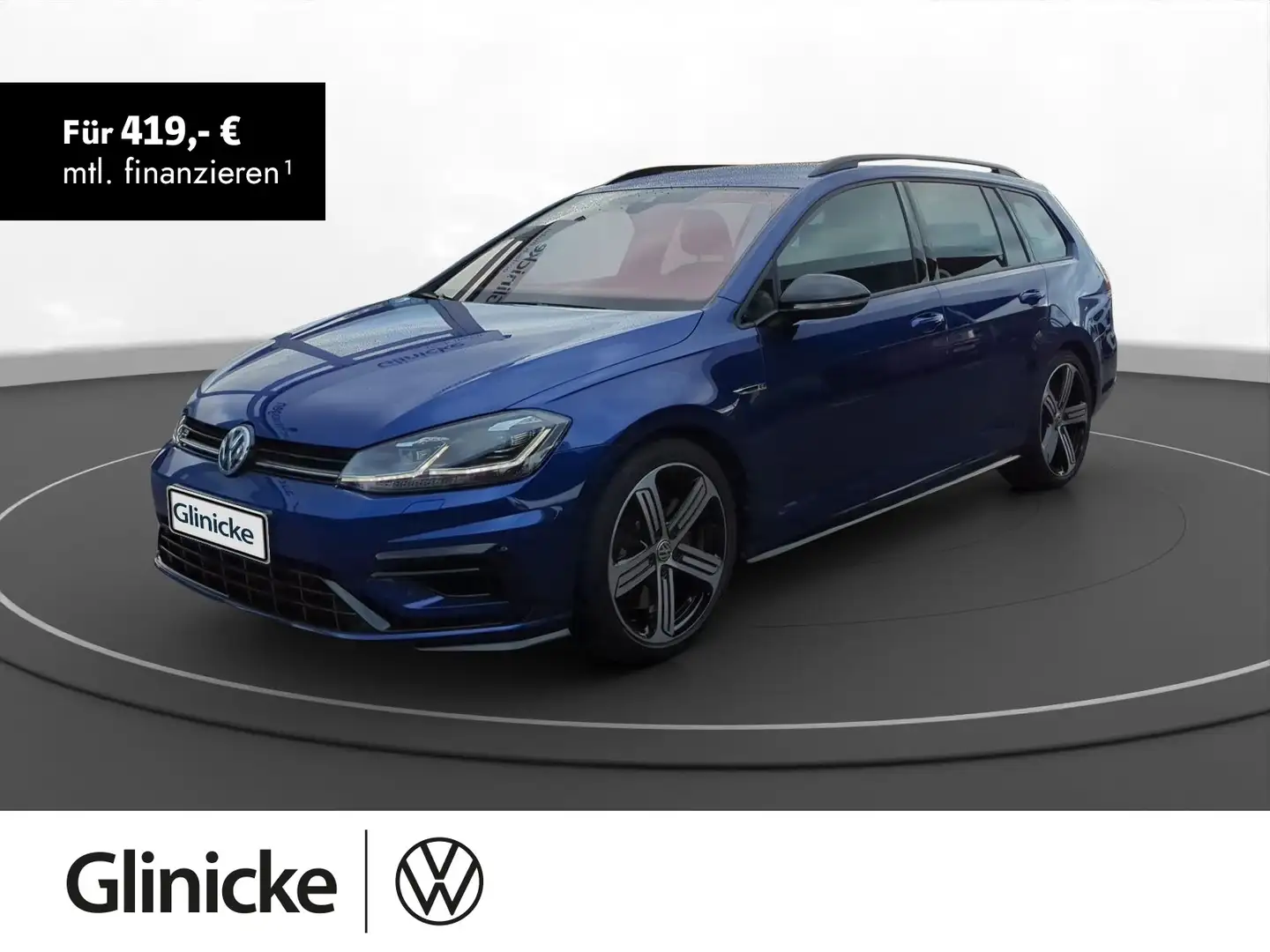 Volkswagen Golf VII Variant R 4Motion LED Kamera DSG Blau - 1