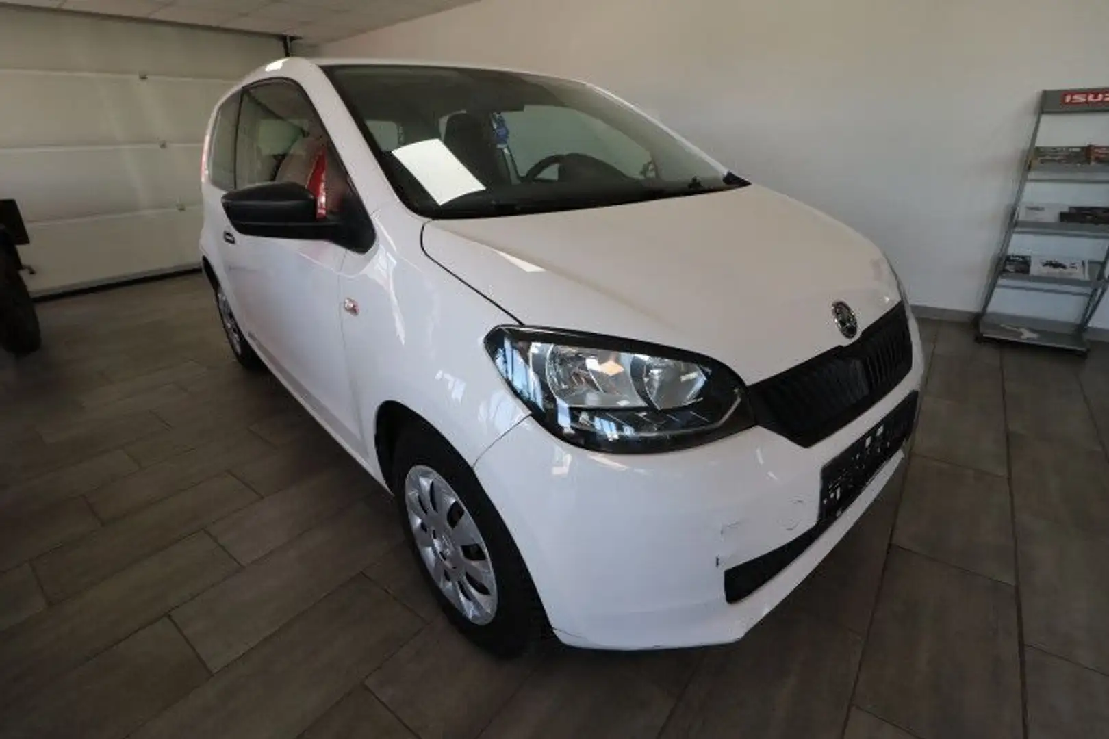 Skoda Citigo Active 1,0 TÜV neu Blanc - 1