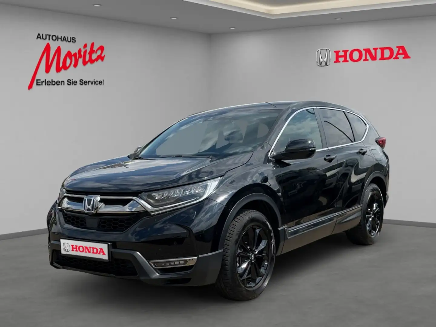 Honda CR-V 2.0 HYBRID 4WD Sport Line AHK Navi Leder LED Černá - 1