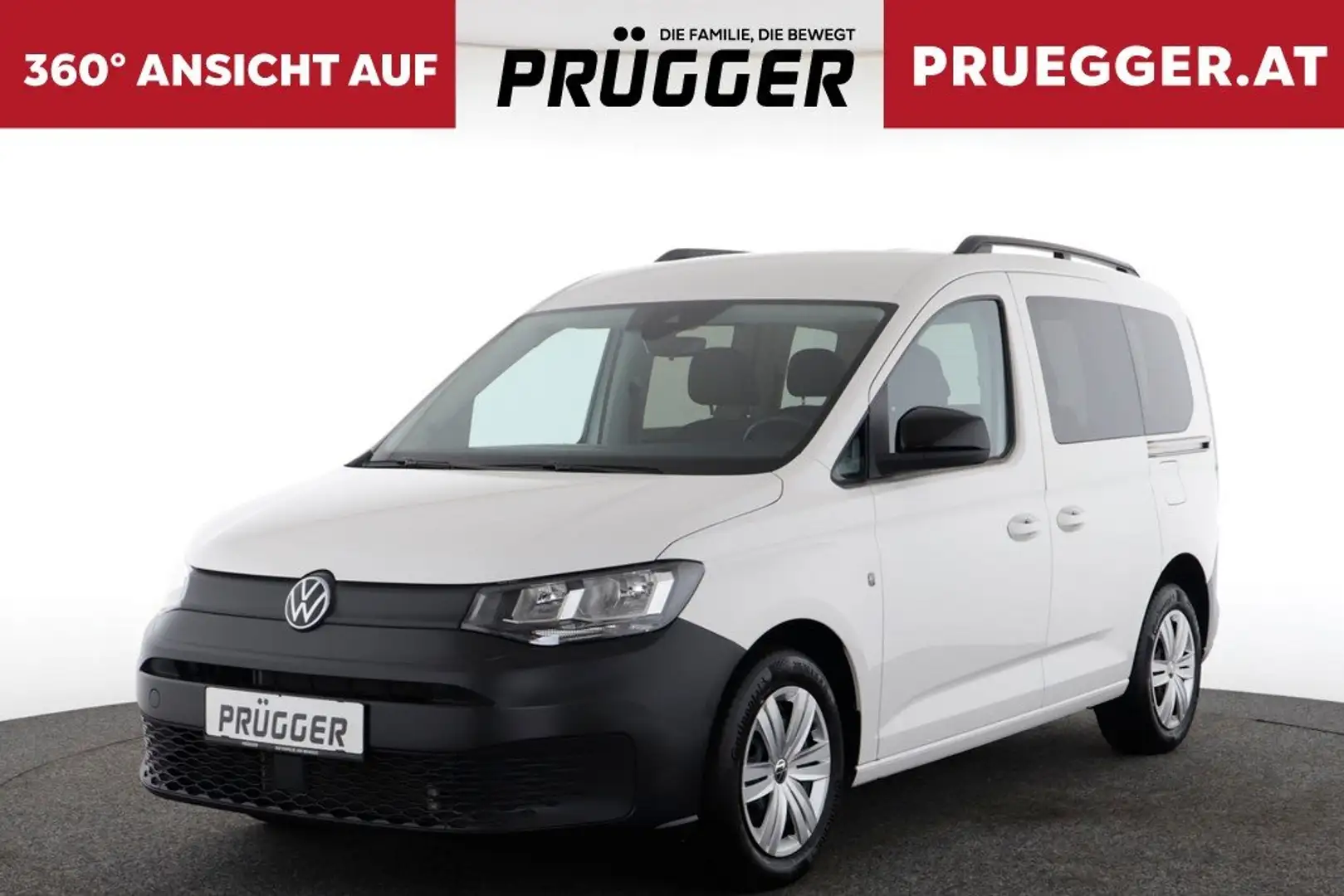 Volkswagen Caddy 2,0 TDI 4MOTION PKW KLIMA AHV MWST Weiß - 1