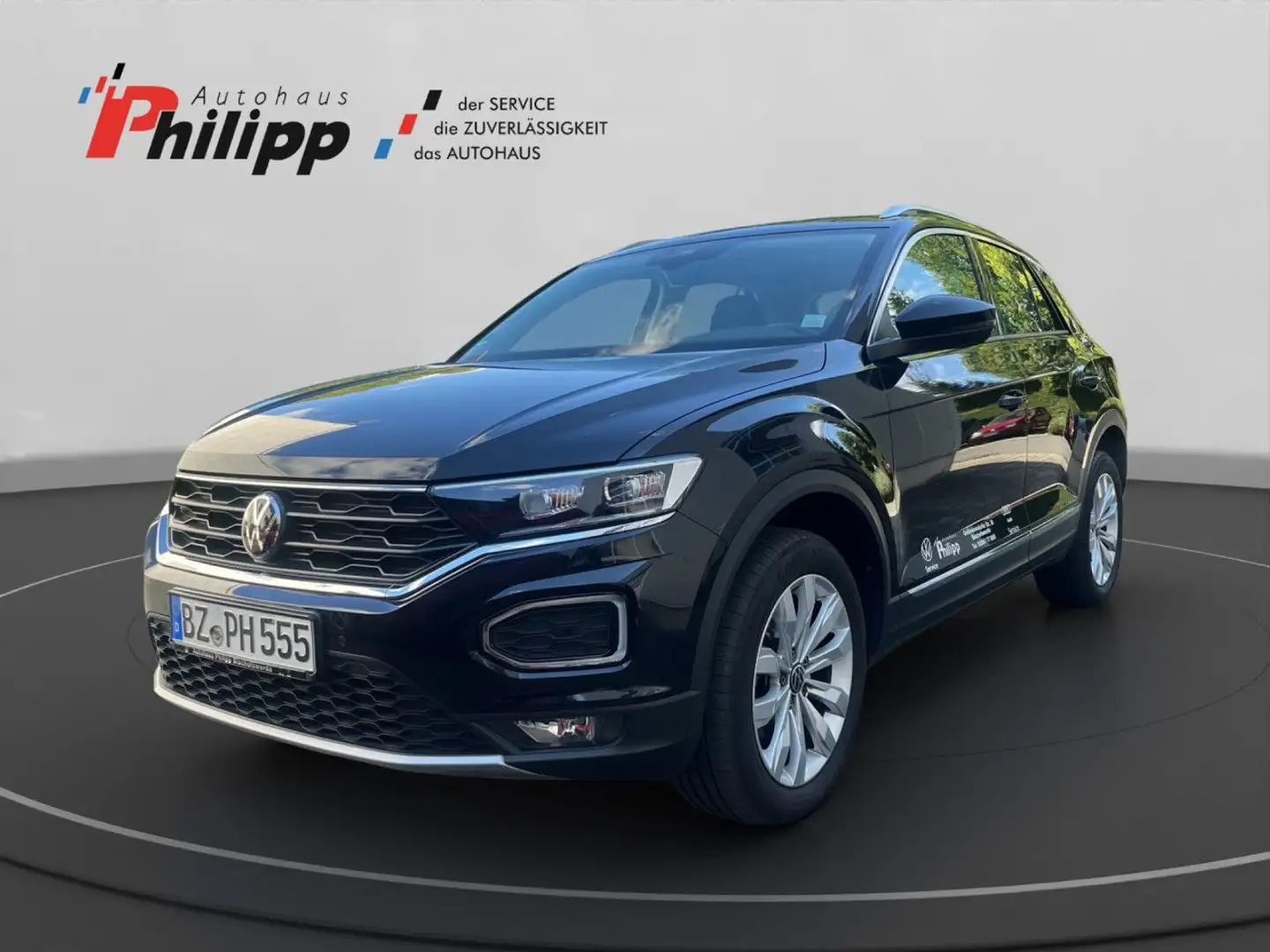 Volkswagen T-Roc 1.5 TSI DSG Sport Schwarz - 1