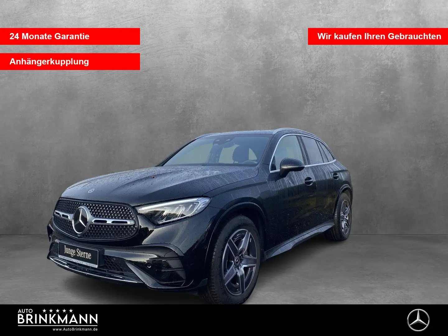 Mercedes-Benz GLC 300 GLC 300 d 4MATIC AMG-LINE/AHK/360°KAMERA/MEMORY Schwarz - 1