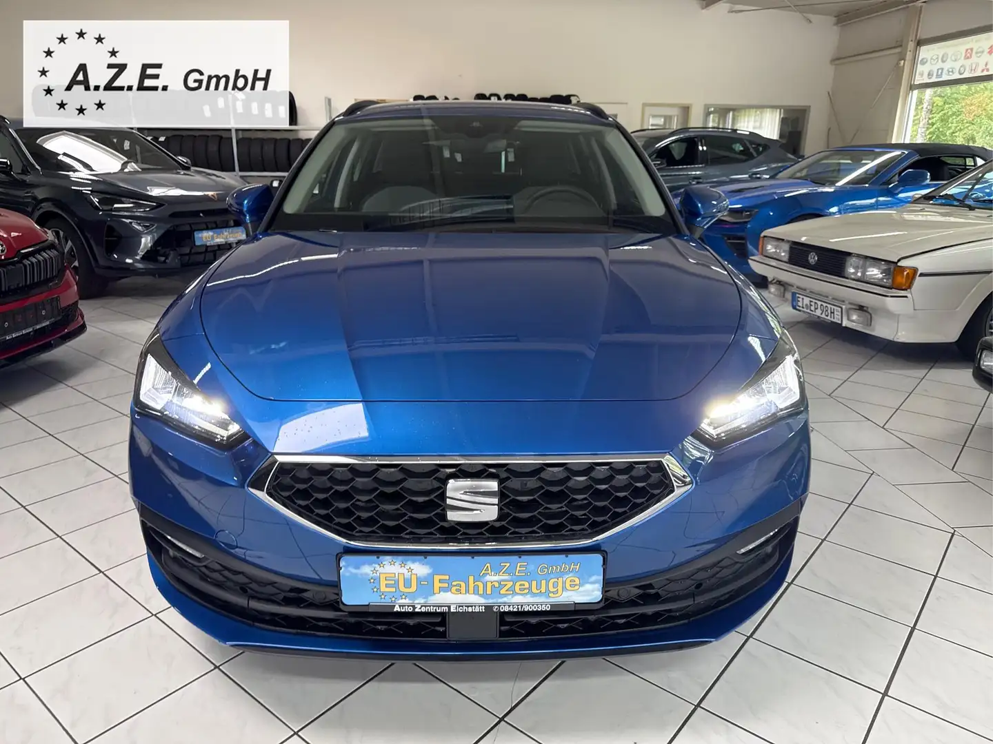 SEAT Leon Sportstourer Style 1.5 TSI *GRA*PDC*KAMERA*LED*... Blau - 2