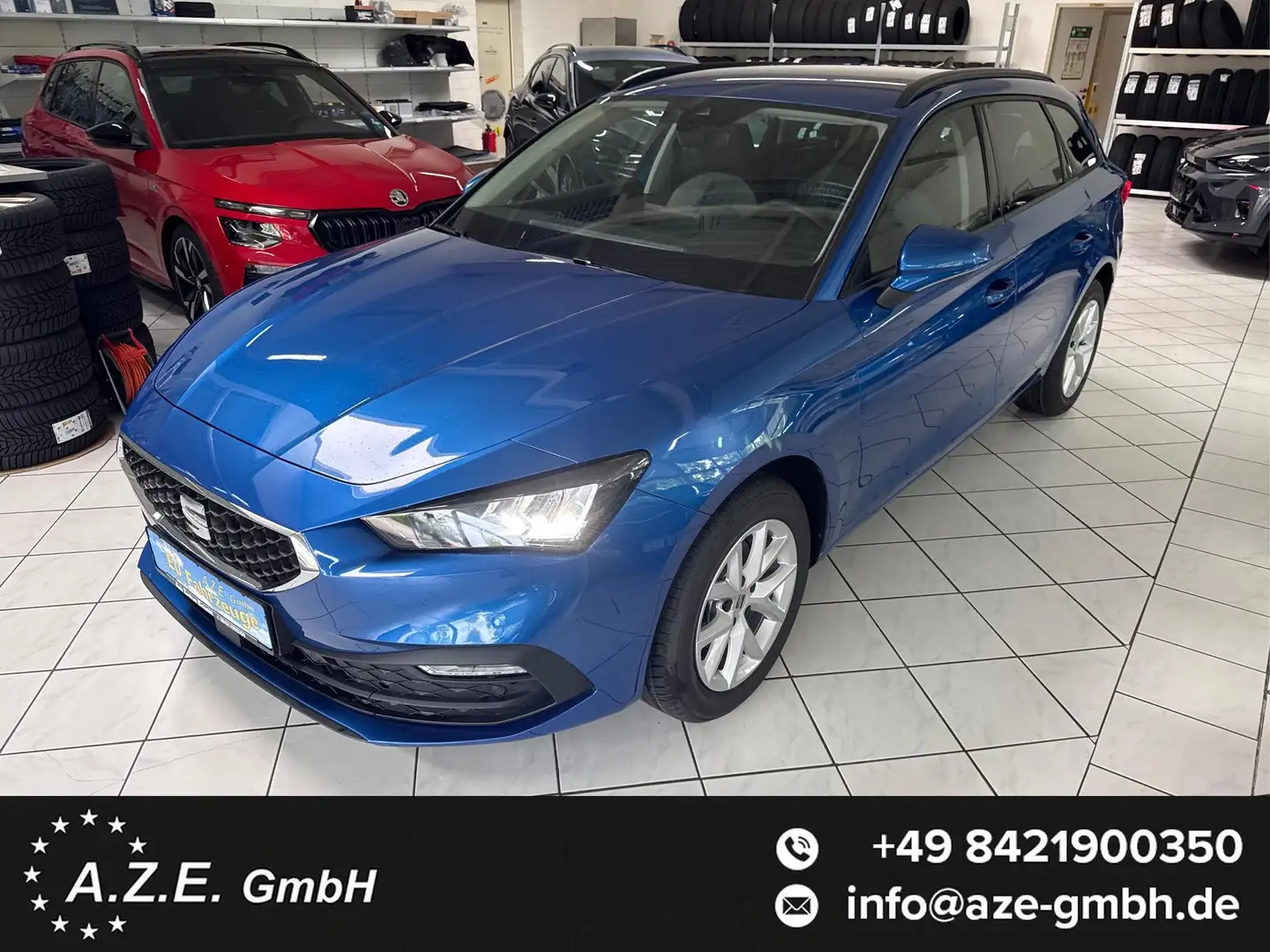 SEAT Leon Sportstourer Style 1.5 TSI *GRA*PDC*KAMERA*LED*... Blau - 1