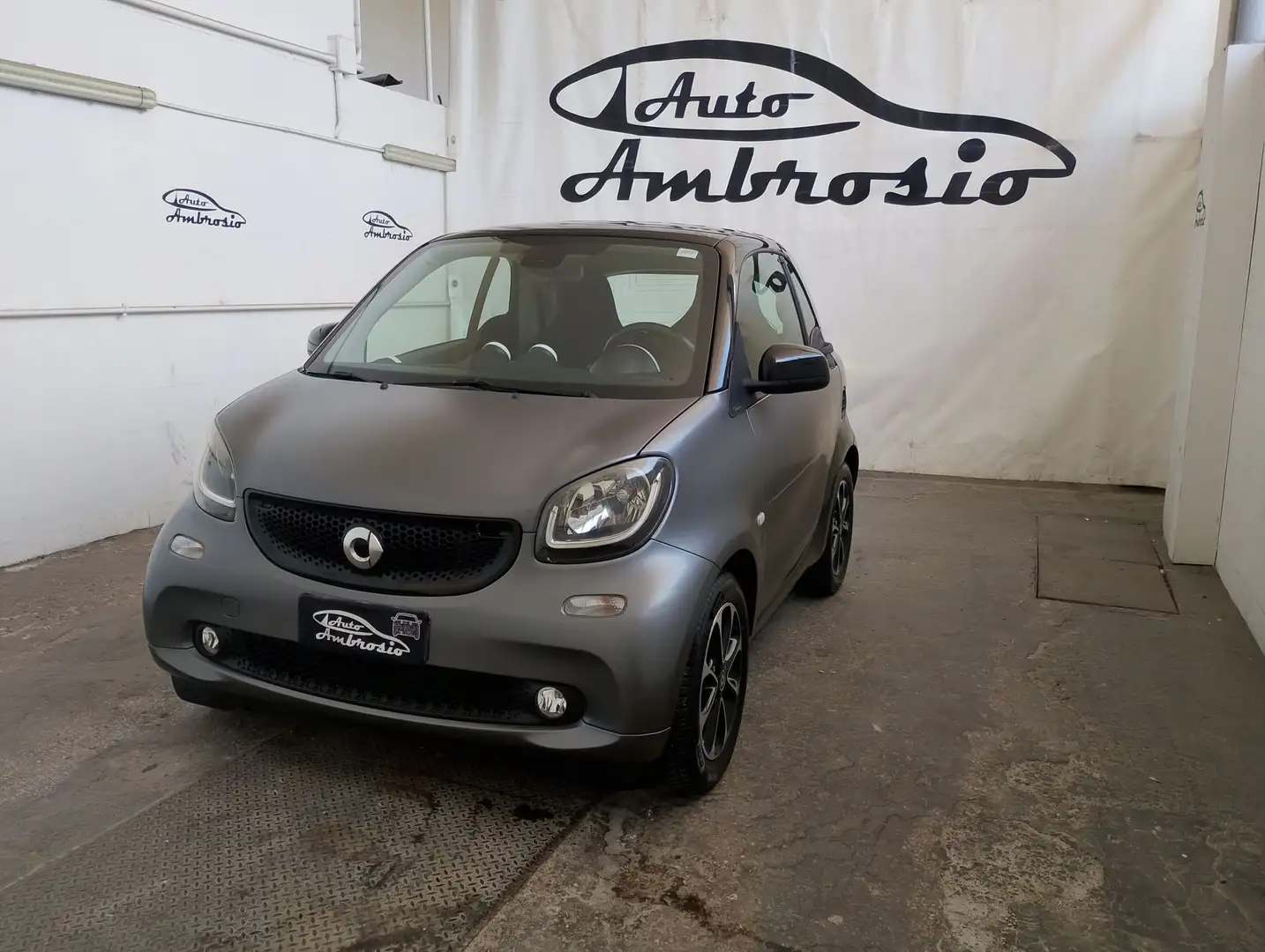smart forTwo 90 0.9 Turbo Passion Grigio - 1