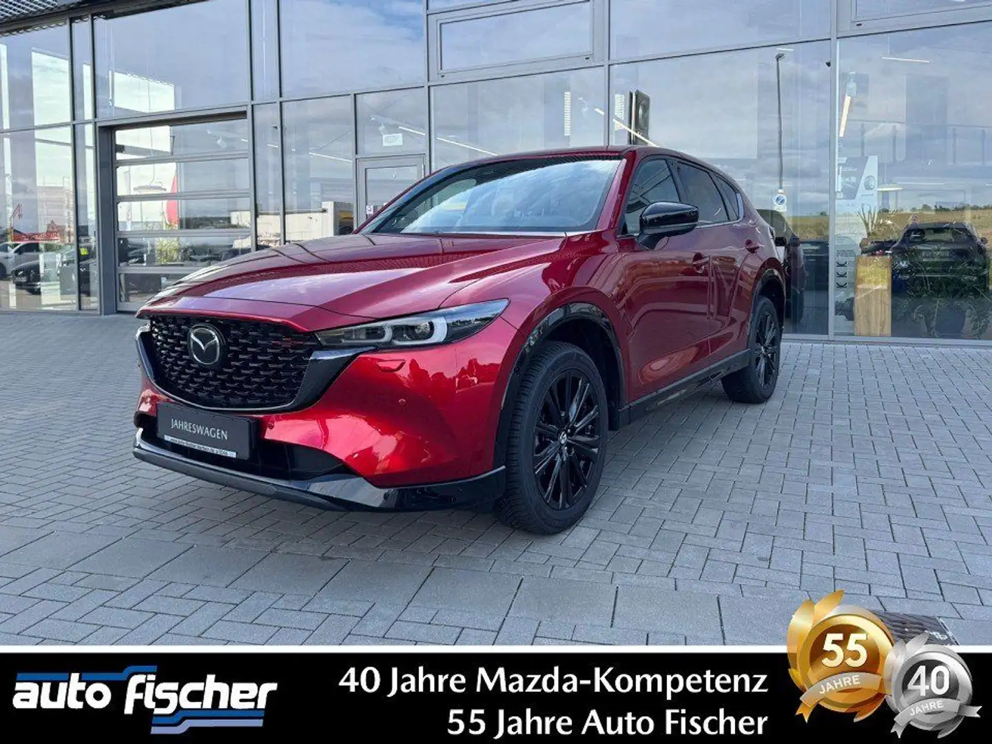 Mazda CX-5 2.5 (194PS) FWD Autom. Homura Allwetterr. 3 Rot - 1