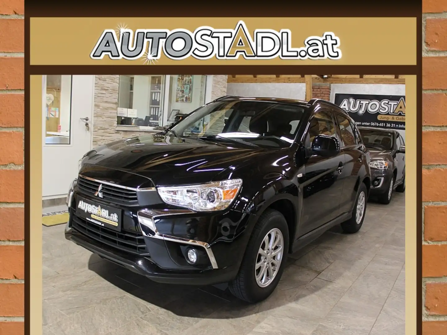 Mitsubishi ASX 1,6 DI-D LP Austria Edition/NAVI-KAMERA-ALU-PDC- Schwarz - 1