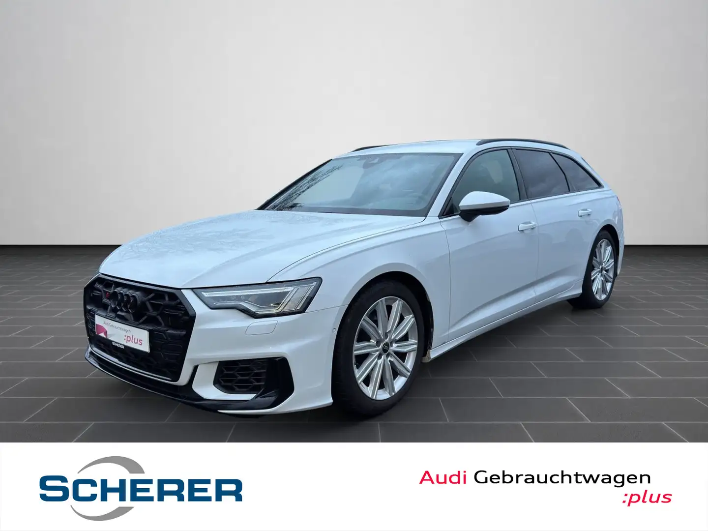 Audi S6 55 TDI quattro tiptronic MATRIX B&O KAM Weiß - 1