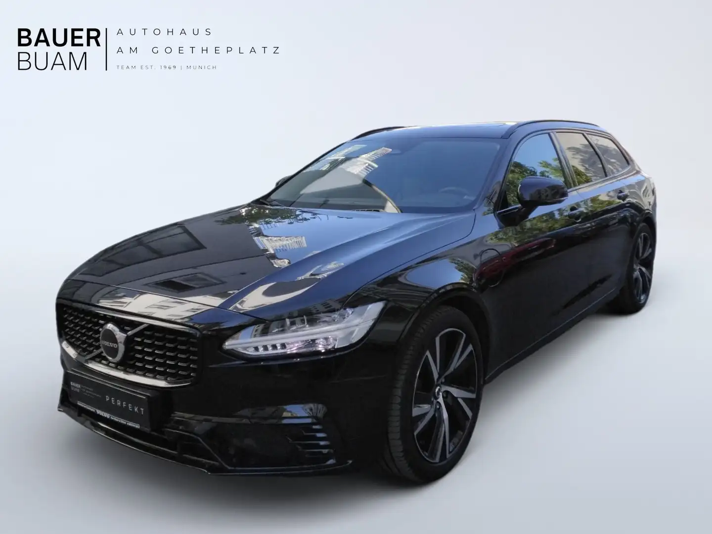 Volvo V90 Plus Dark Recharge Plug-In Hybrid AWD Noir - 1