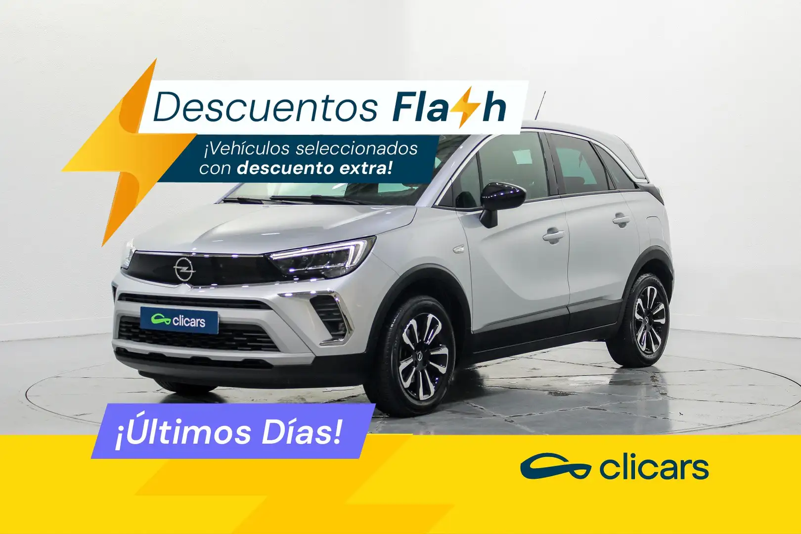 Opel Crossland 1.2 S&S Elegance Pack 110 Plateado - 1