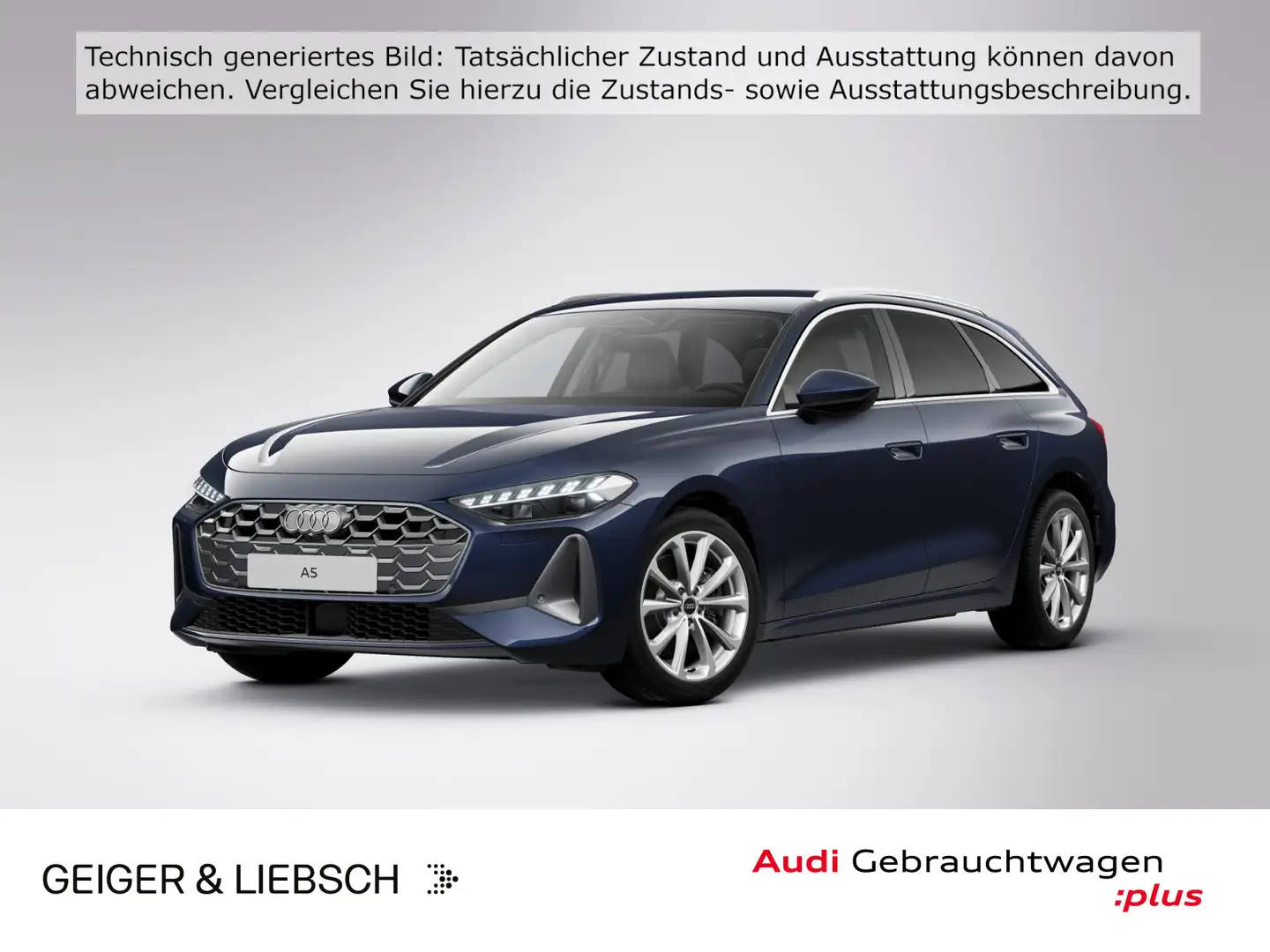 Audi A5 TDI*AHK*LED*NAVI*KAMERA*SHZ*18ZOLL Blau - 1