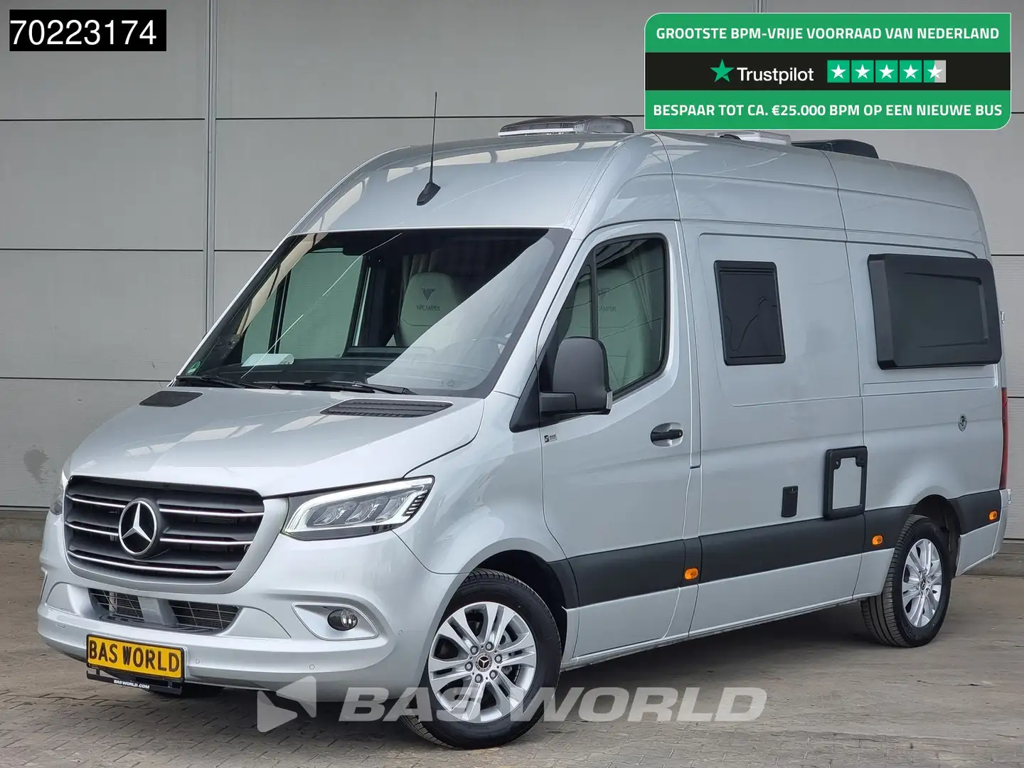 Mercedes-Benz Sprinter 319 CDI Automaat L2H2 Camper Kampeer Grijs - 1