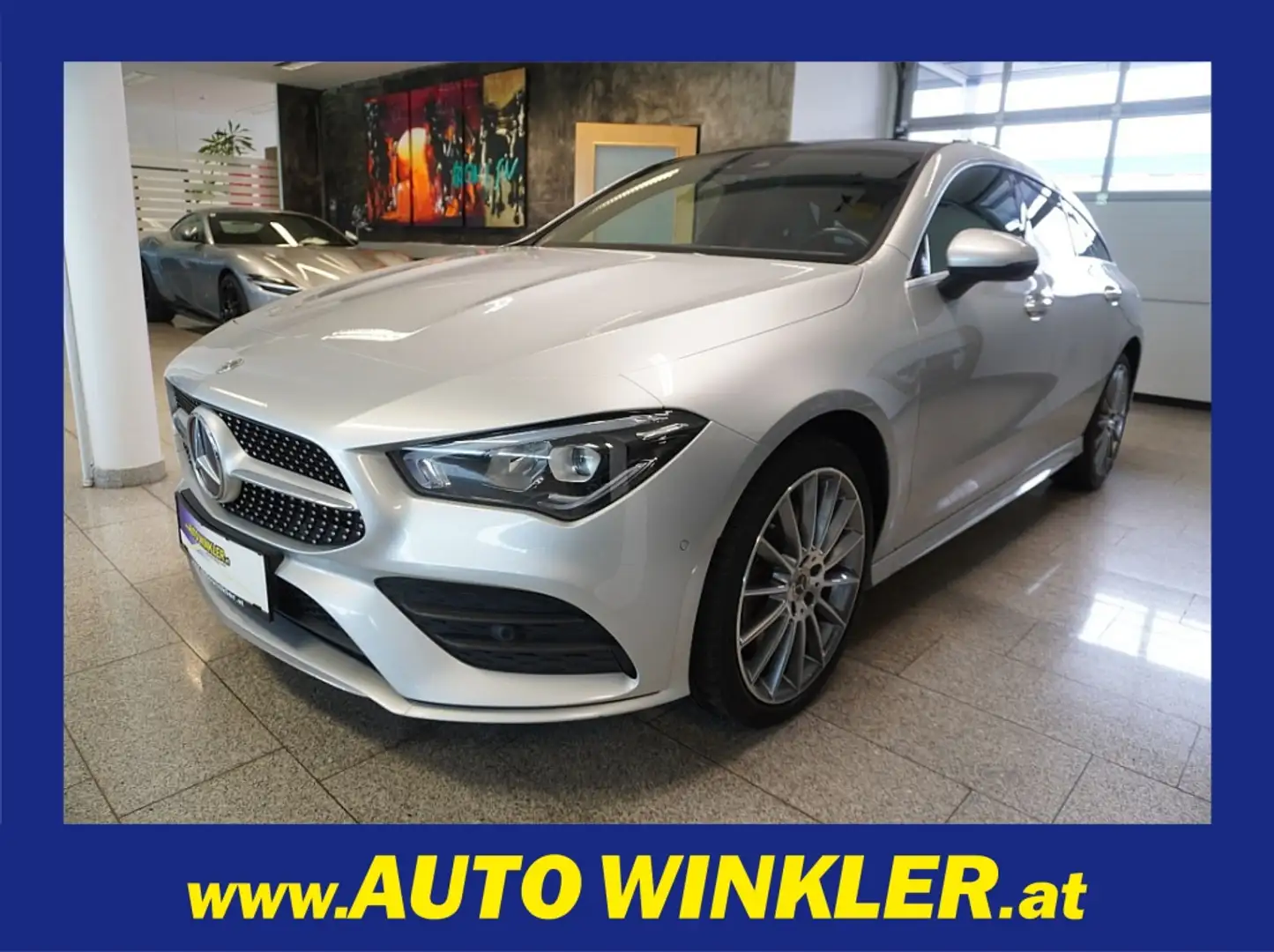 Mercedes-Benz CLA 250 250e PHEV Shooting Brake Aut. 2x AMG Line/LED/P... Silber - 1