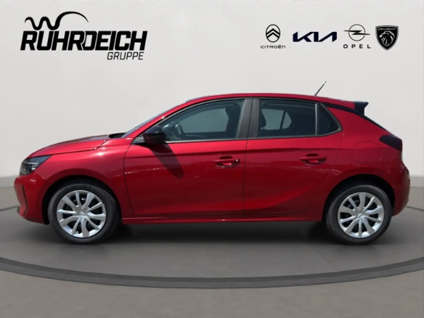 Opel Corsa F Edition 1.2 LED A/T SHZ LHZ PDC MULTIMEDIA DAB A Rojo - 2