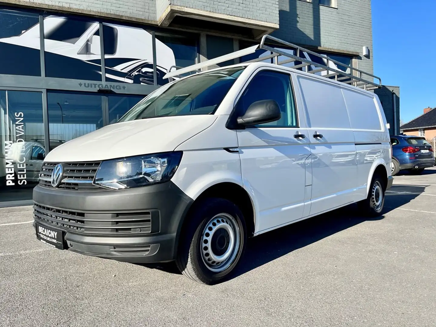 Volkswagen Transporter 2.0TDI 84PK L2*2 schuifdeuren*Dakdrager*AppleCarpl Wit - 1