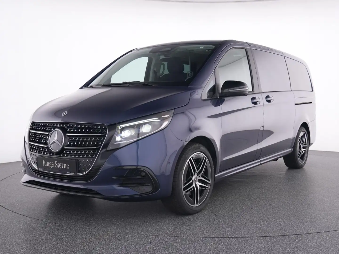 Mercedes-Benz V 250 d STYLE lang AMG+NIGHT+AHK+PANO+SOUND+360° Bleu - 2