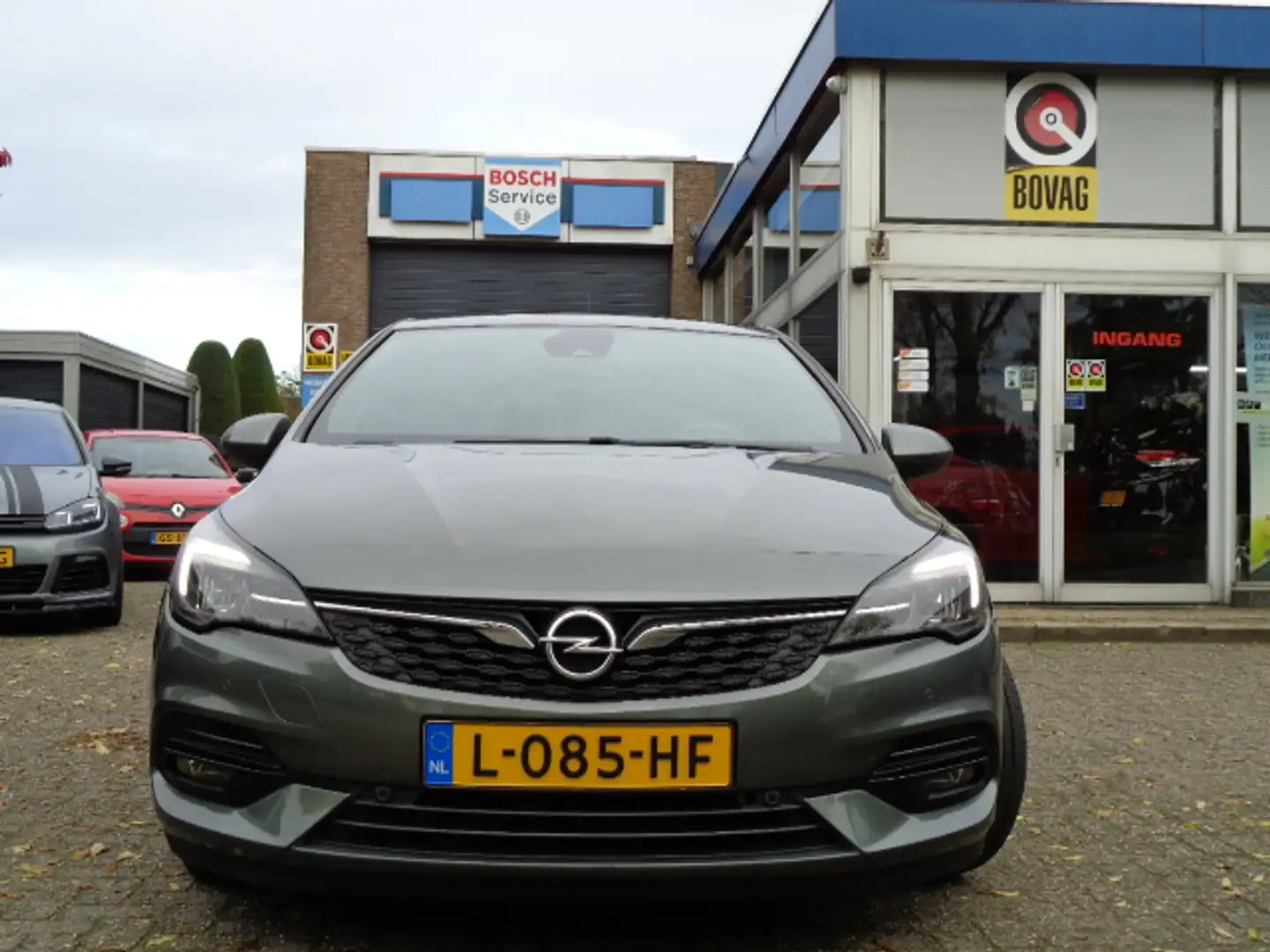 Opel Astra 1.2 Turbo 110pk Start/Stop Elegance Navi Clima PDC Gris - 2