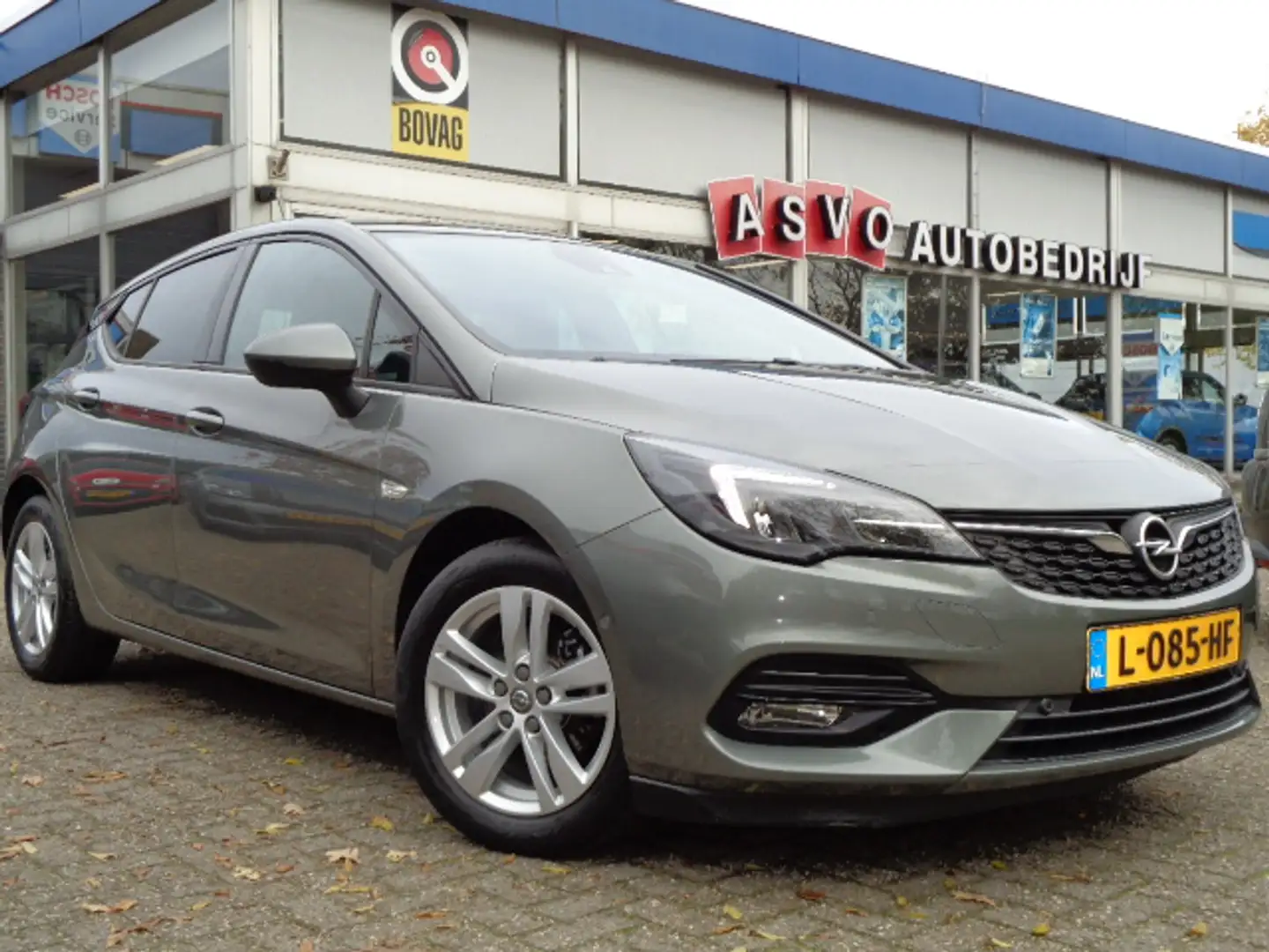 Opel Astra 1.2 Turbo 110pk Start/Stop Elegance Navi Clima PDC Gris - 1