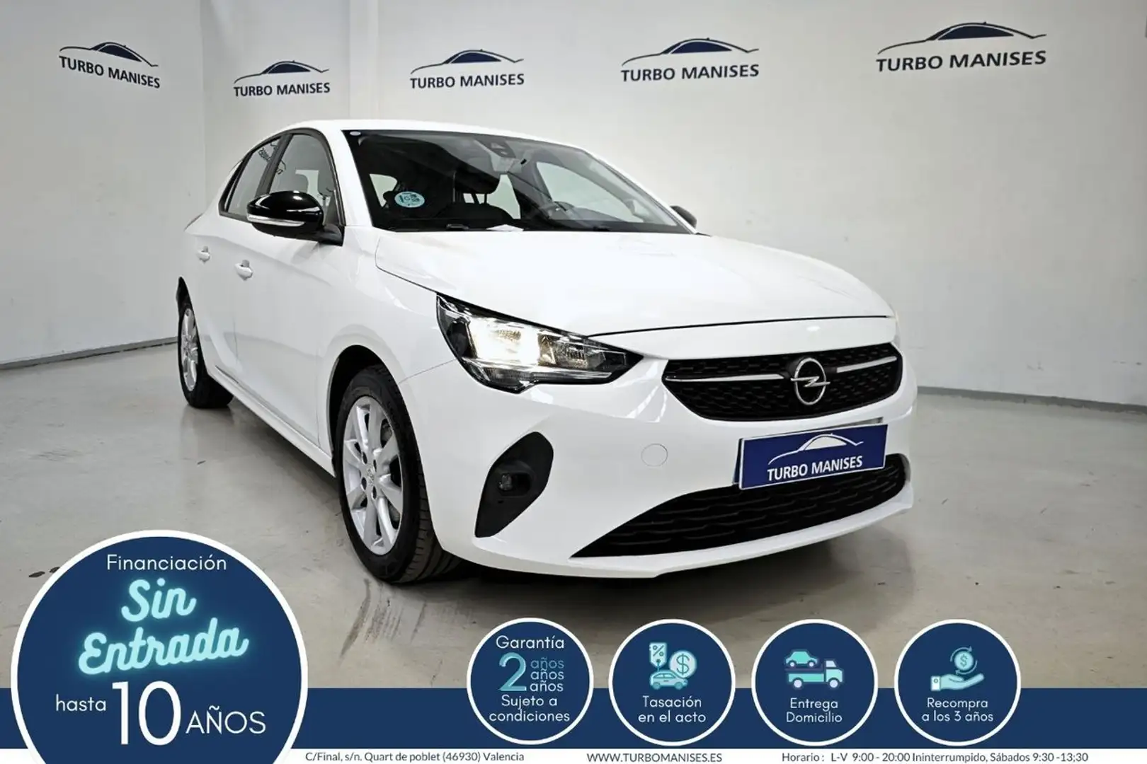 Opel Corsa 1.5D DT S/S Edition 100 Blanc - 1