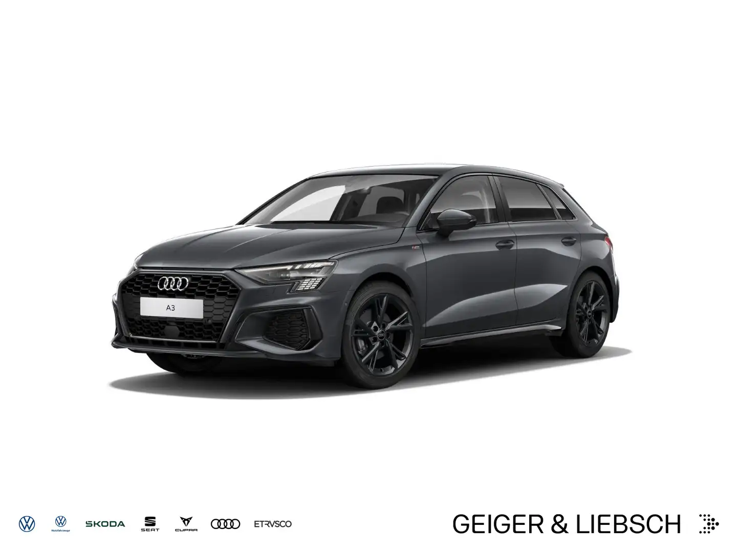 Audi A3 S line 35 TFSI Matrix LED+Navi+VC Grijs - 1