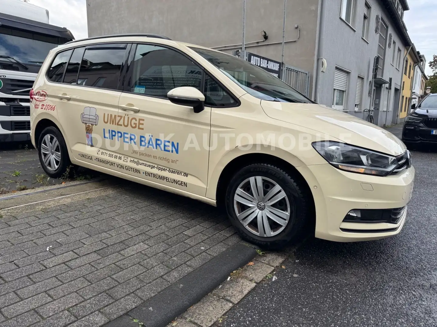 Volkswagen Touran 2.0 Comfortline/ TAXIMETER / 7.SITZER Gelb - 2