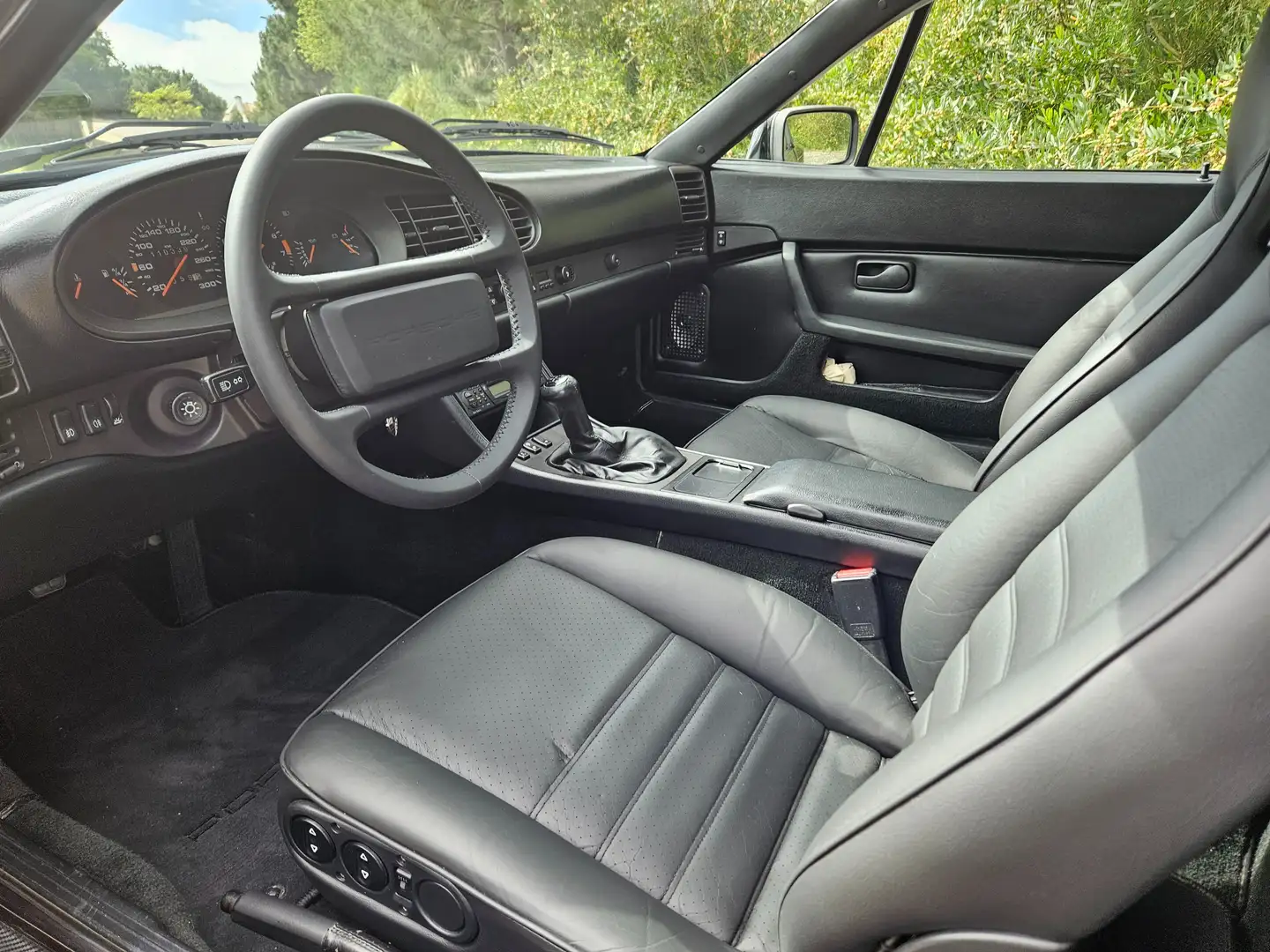 Porsche 944 944 Turbo Cabrio Zwart - 2