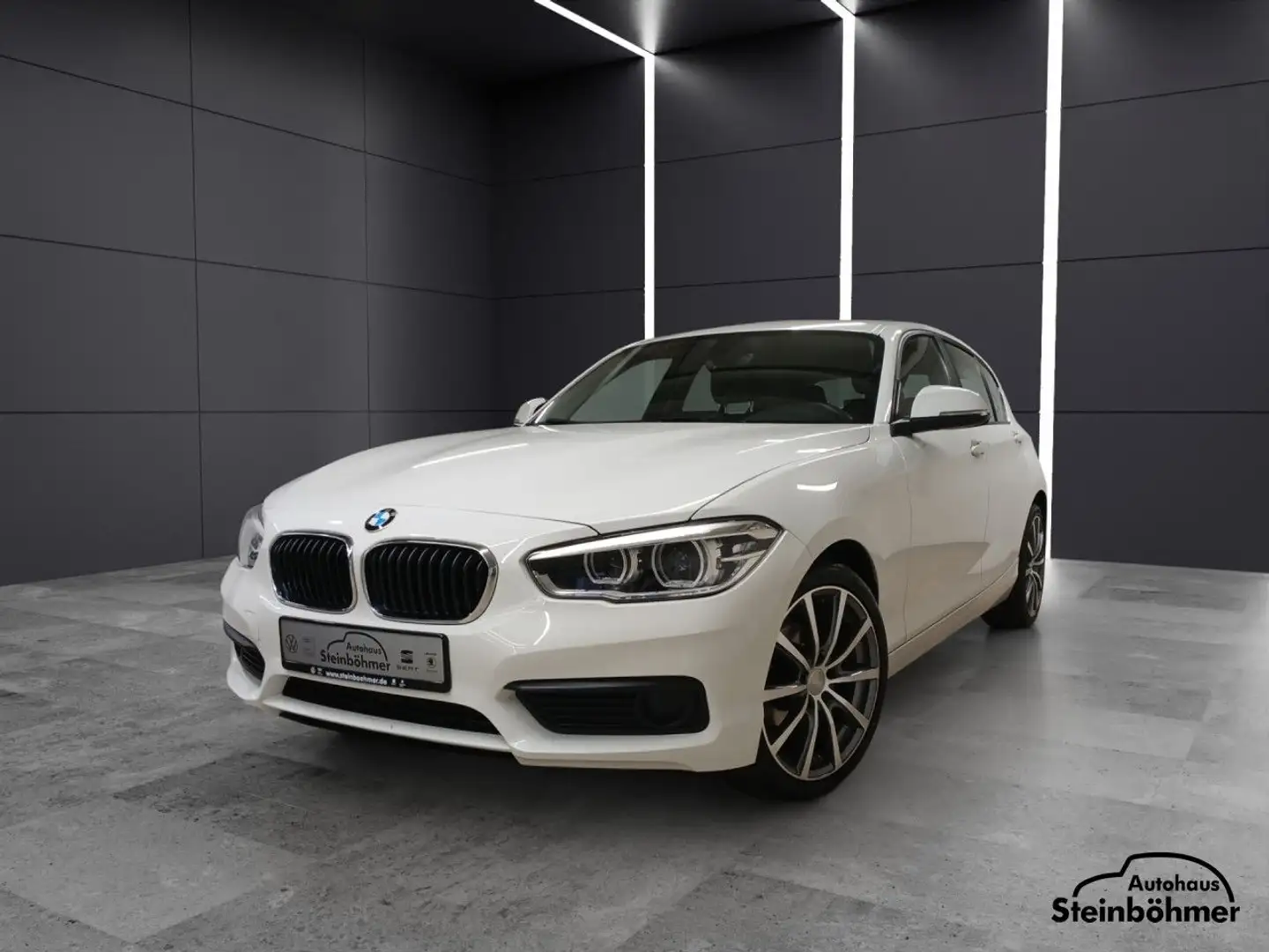 BMW 118 i Navi LED PDC Business-Paket Bluetooth Klima Bianco - 2