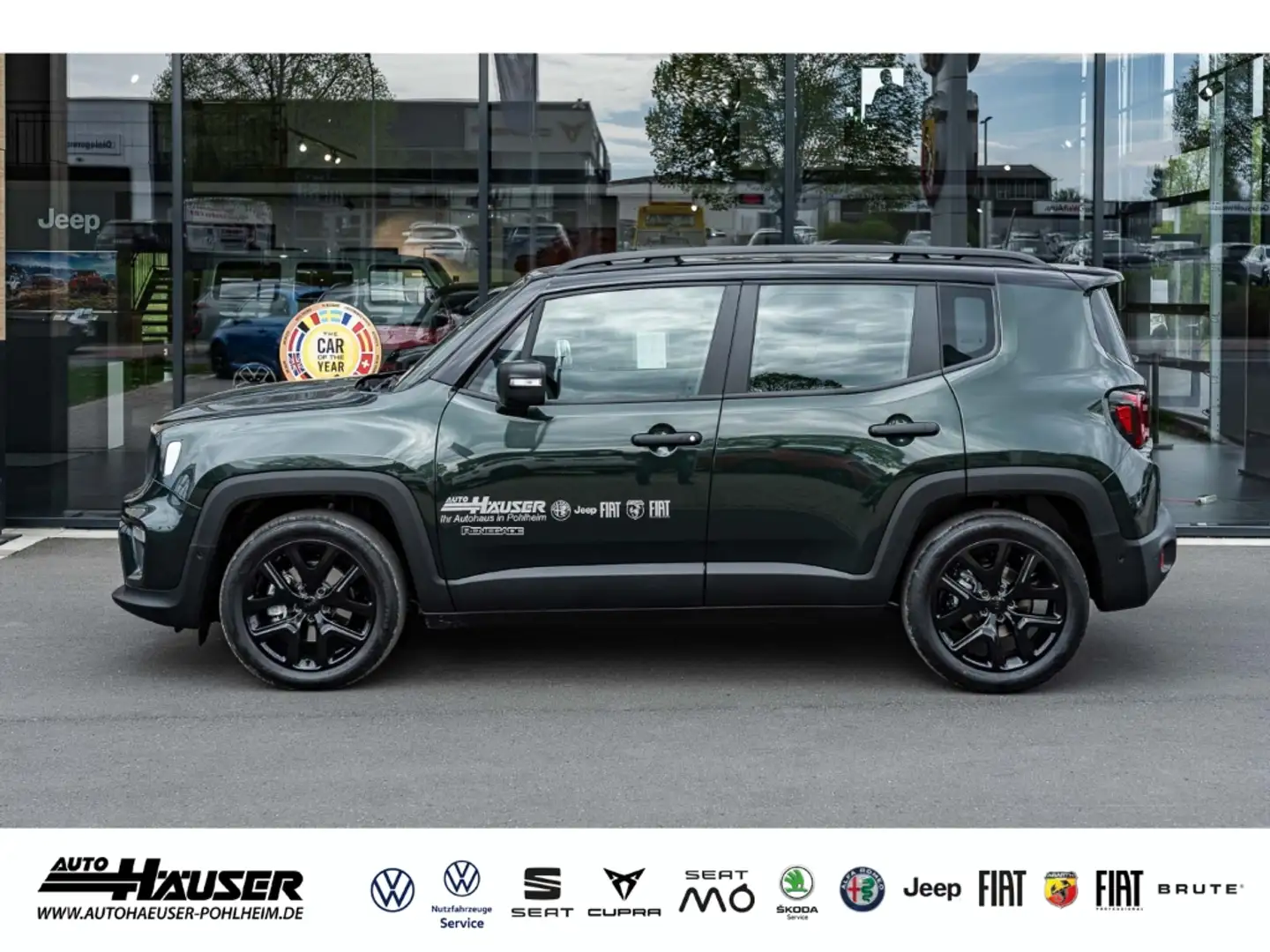 Jeep Renegade e-Hybrid Summit 1.5 MHEV DCT MY25 KAMERA ACC LED P Grün - 2