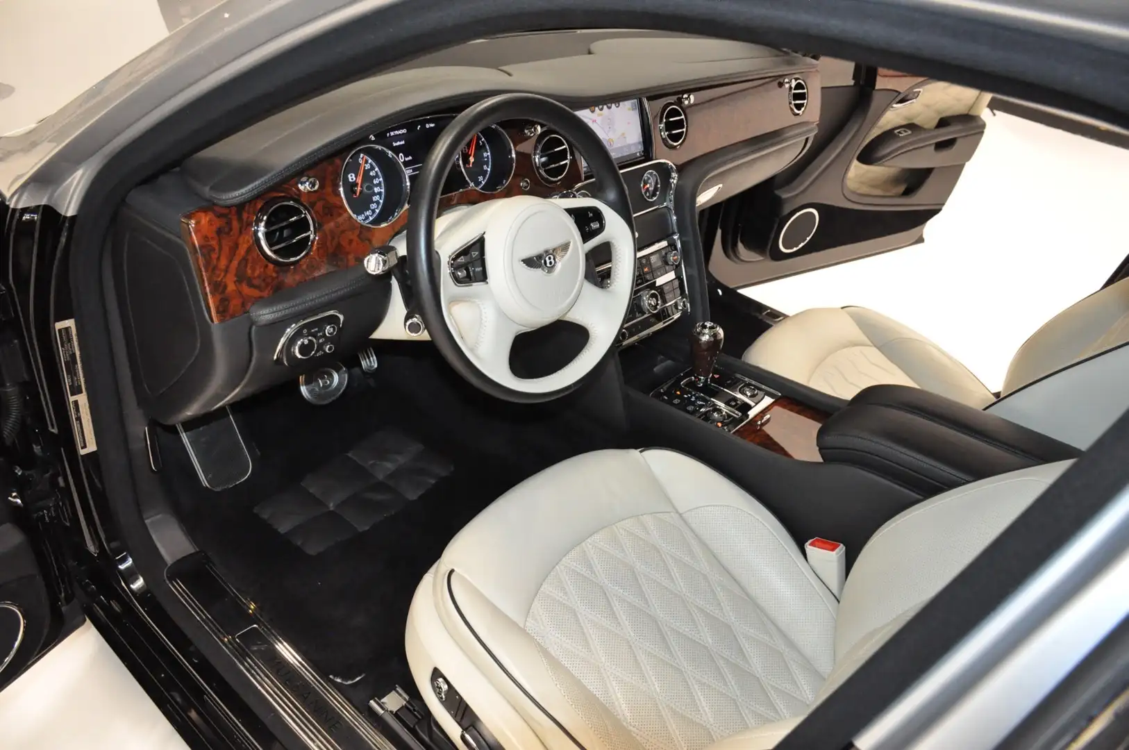 Bentley Mulsanne Mulliner origineel 52.536 km Facelift Noir - 2