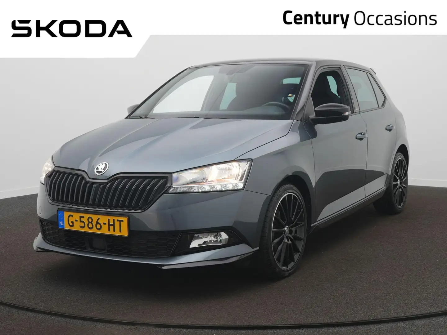 Skoda Fabia 1.0 TSI Monte Carlo Navi / Clima/ Sportstoelen Grijs - 1