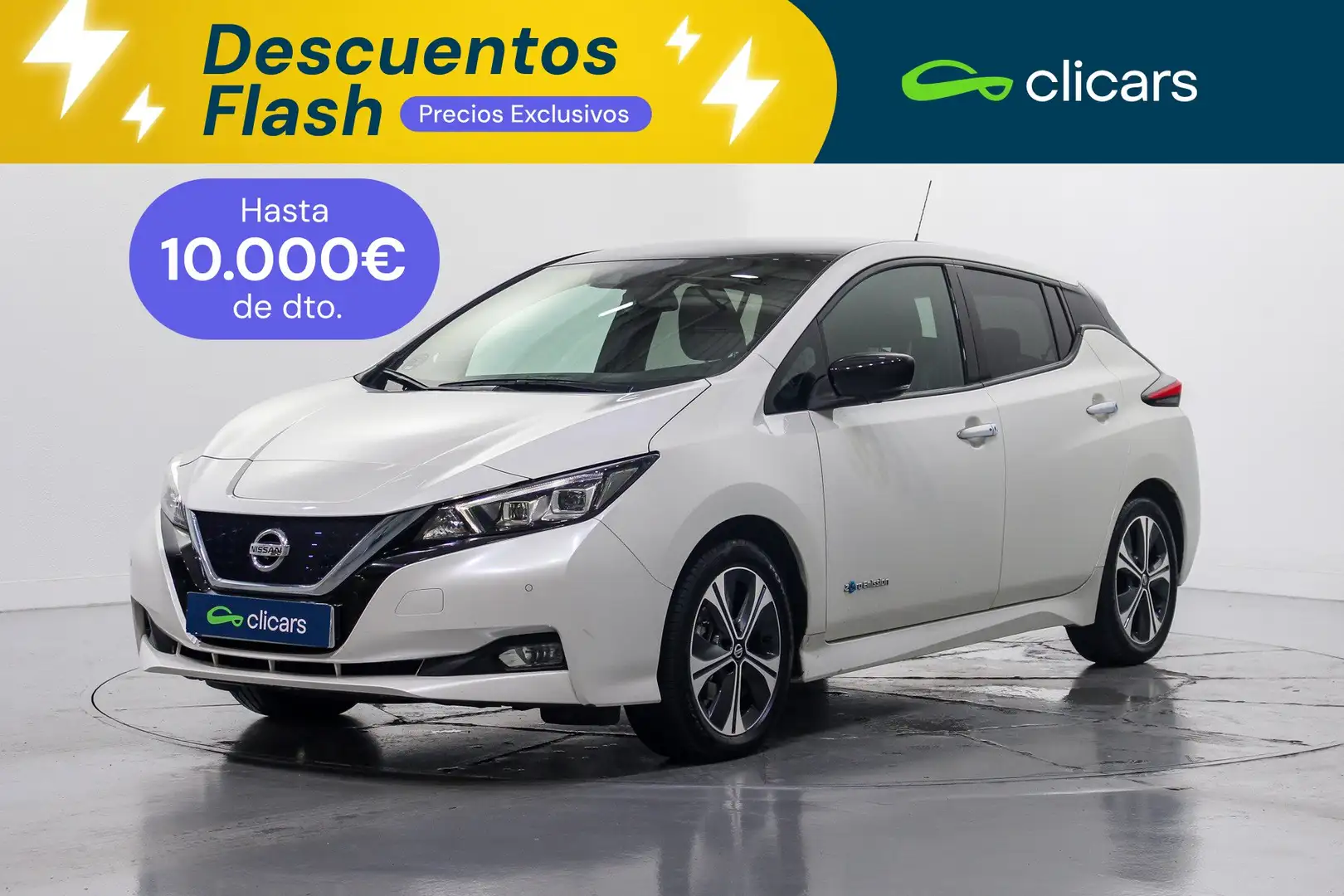 Nissan Leaf 40 kWh Tekna 110kW Blanco - 1