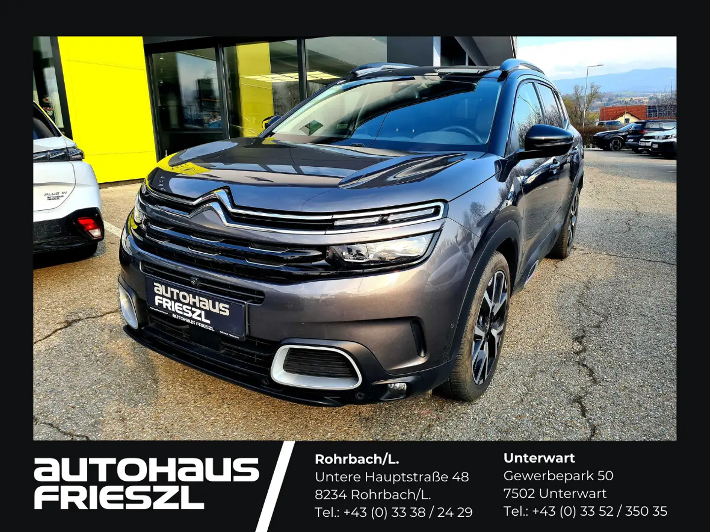 Citroen C5 Aircross BlueHDI 180 S&S Feel EAT8 Aut. AHK, Grau - 1