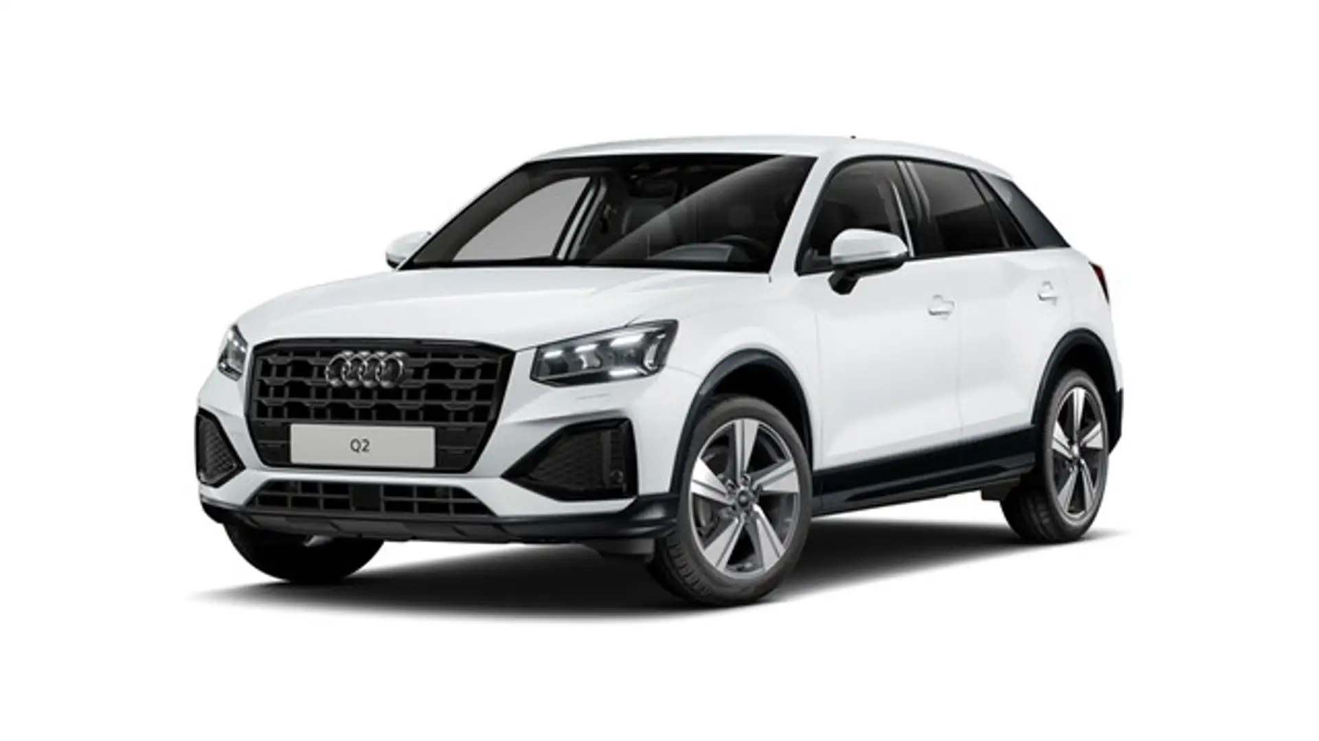 Audi Q2 35TFSI advanced AHK ACC LEDER EINPARKH NAVI SITZH Weiß - 1