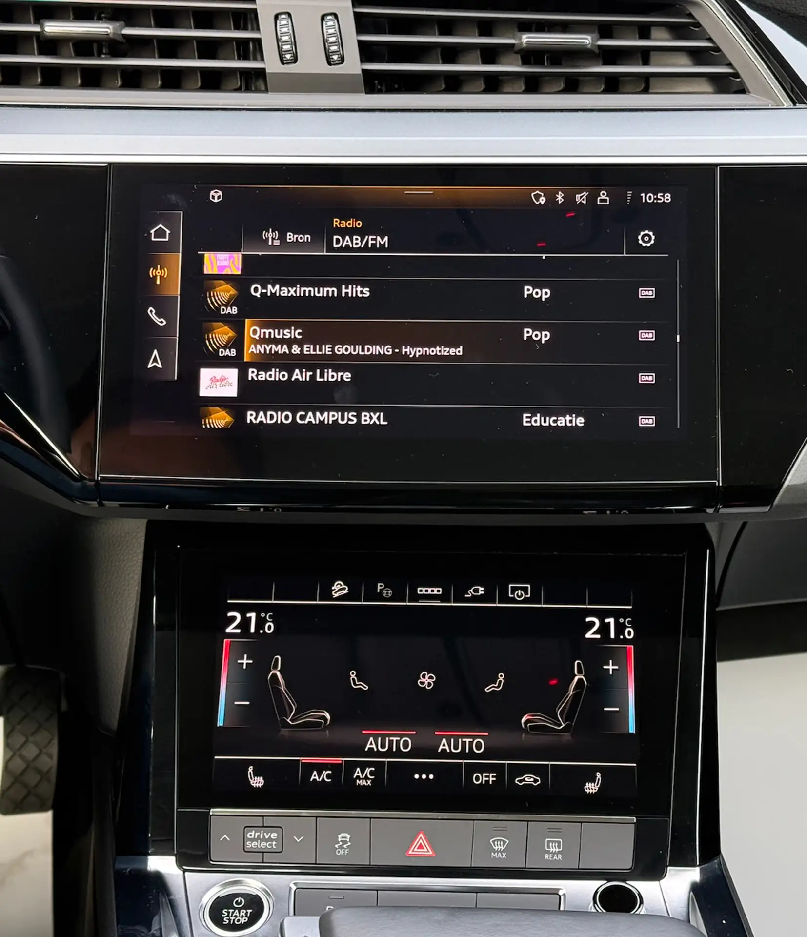 Audi e-tron 50 QUATTRO GPS CAMERA ZETELVER ELEKKOFFR ADAPTCRSE — 16/17