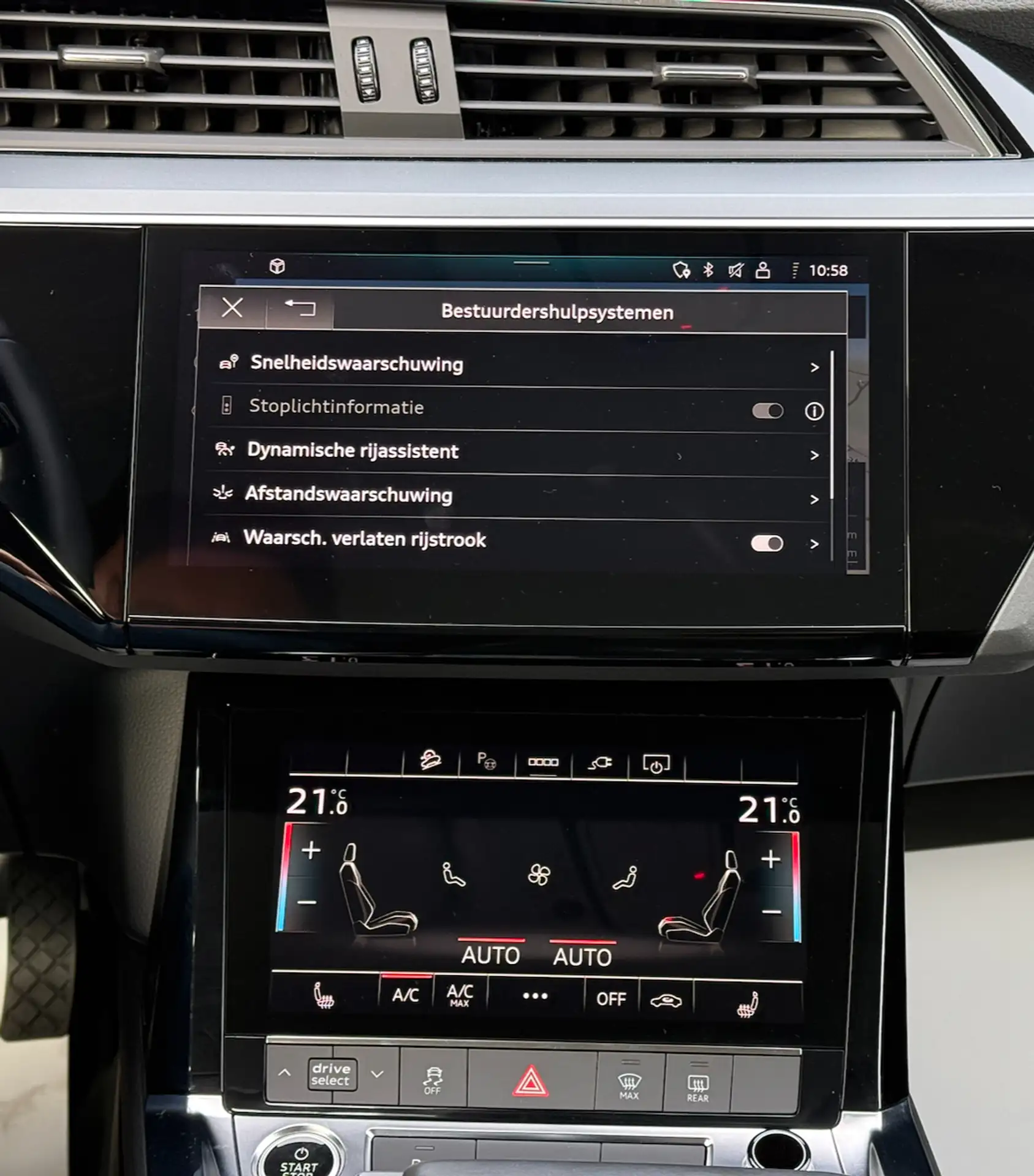 Audi e-tron 50 QUATTRO GPS CAMERA ZETELVER ELEKKOFFR ADAPTCRSE — 14/17