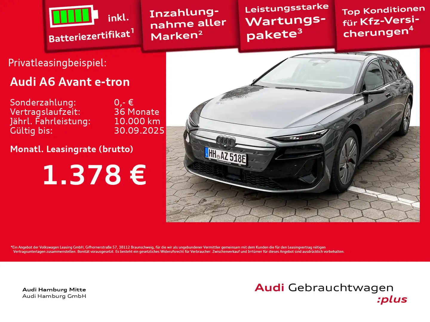 Audi performance 270kW 21"Zoll B&O Gris - 1