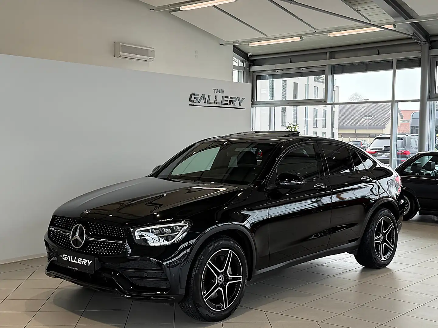 Mercedes-Benz GLC 220 d Coupé AMG-Line 4MATIC*LED*Night-Paket*Schiebe Schwarz - 2