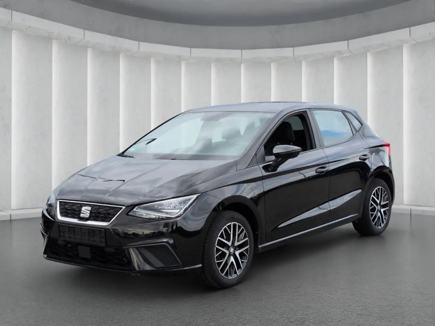 SEAT Ibiza BEATS 1.0TSI*LED Navi R-Kam SHZ Teilleder Schwarz - 2