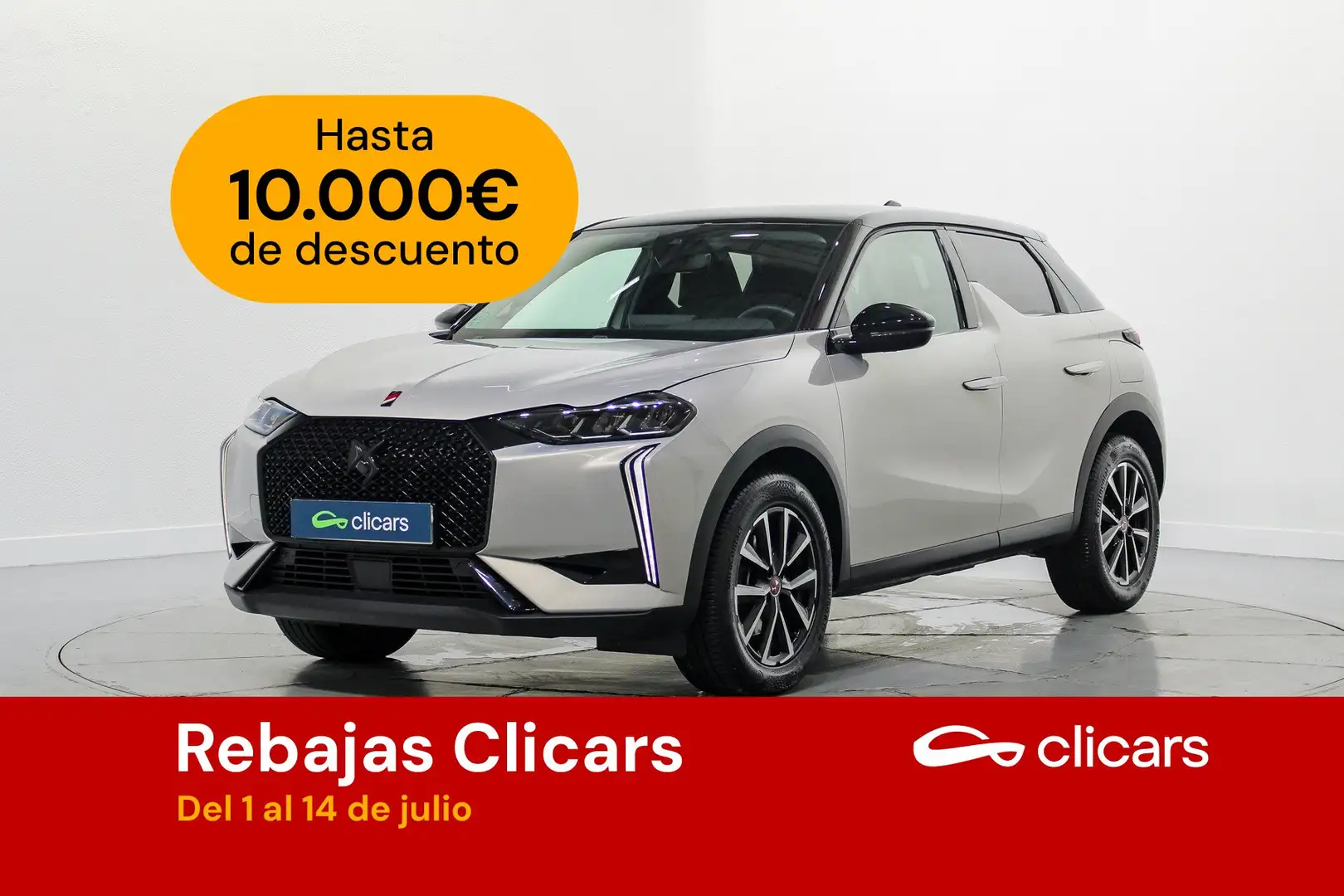 DS Automobiles DS 3 Crossback BlueHDi Performance Line 130 Aut. Plateado - 1