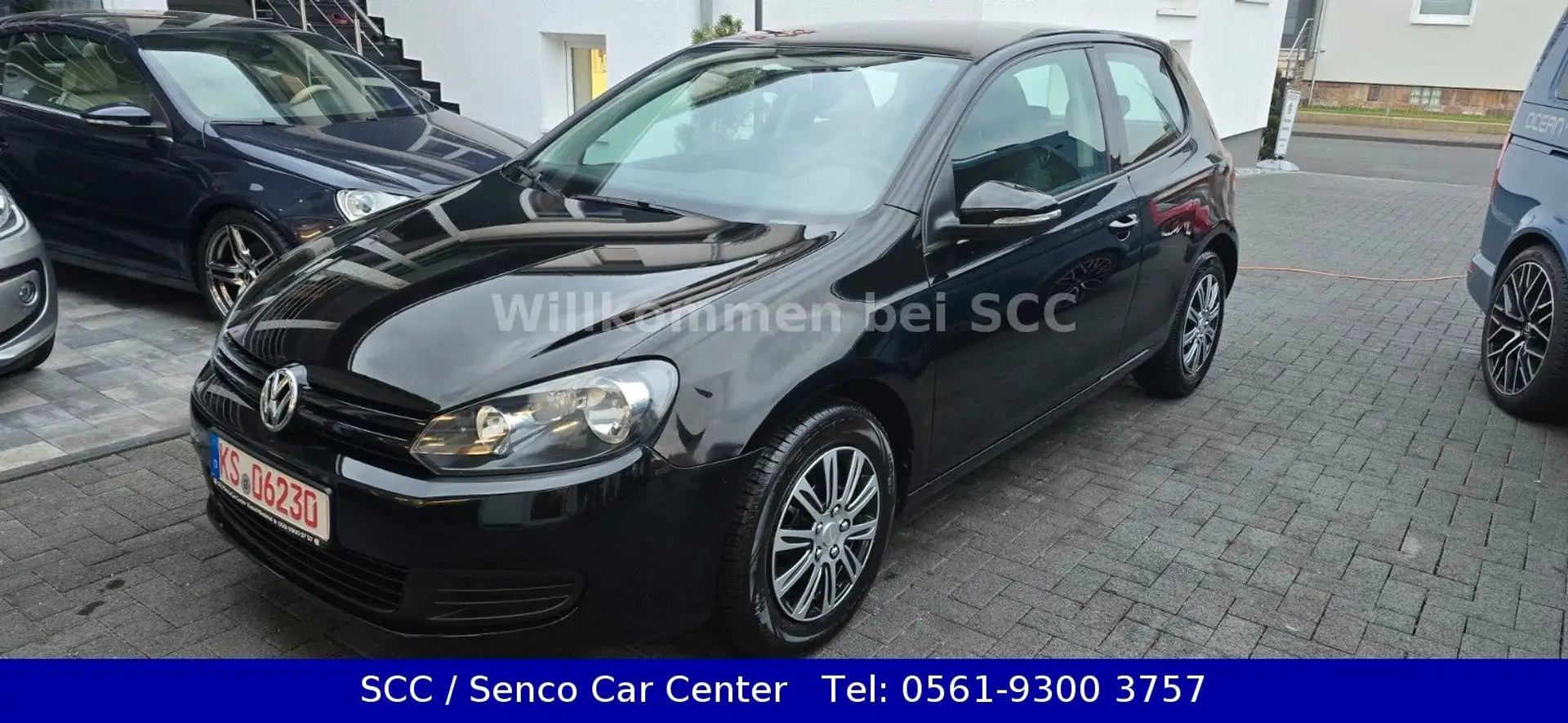 Volkswagen Golf VI Trendline 1.HAND Wenig Km. TÜV NEU Nero - 1