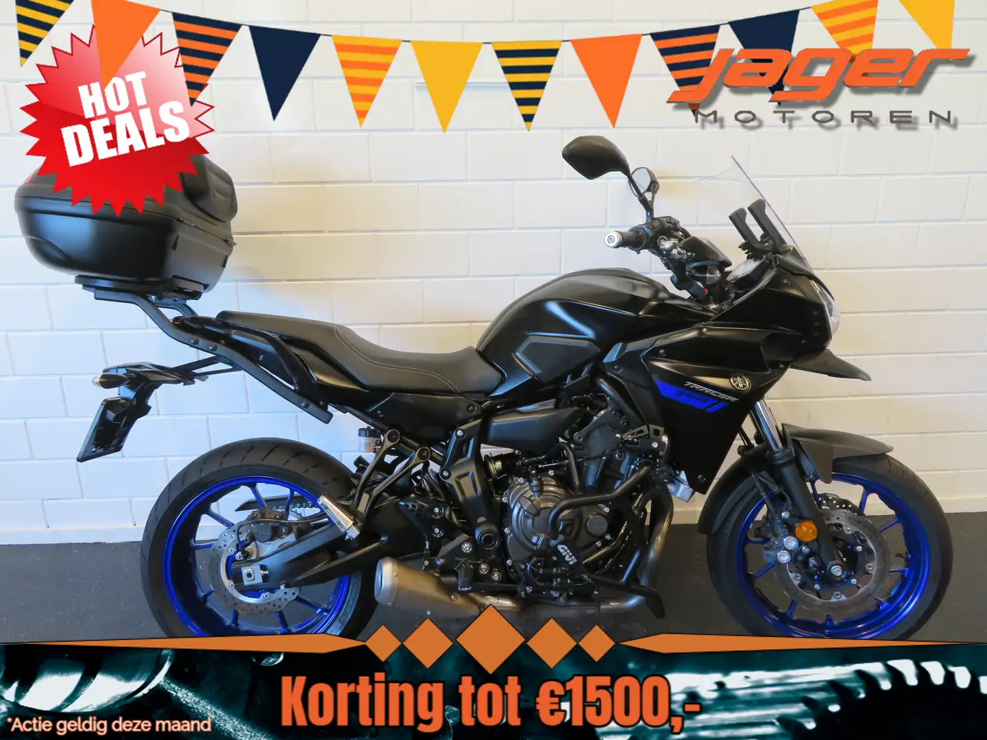 Yamaha Tracer 700 MT 07 TOPSTAAT! RIJKLAAR Zwart - 1