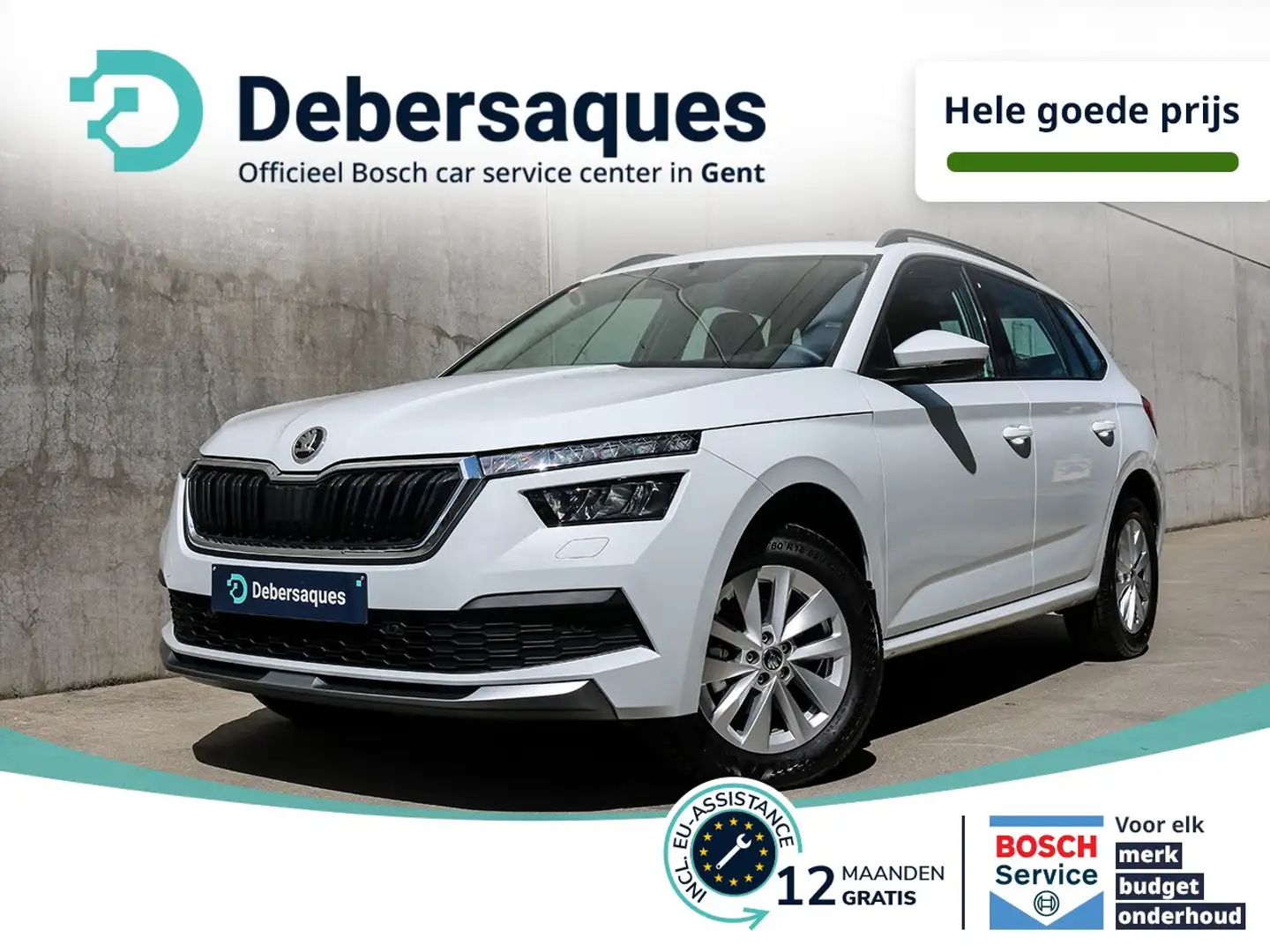 Skoda Kamiq Kamiq 1.0 TSI DSG Ambition - TREKHAAK 36M garantie Wit - 1
