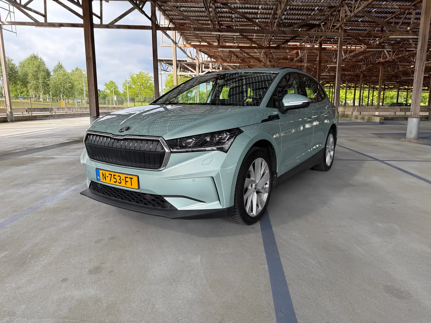 Skoda Enyaq iV 60 Blauw - 2