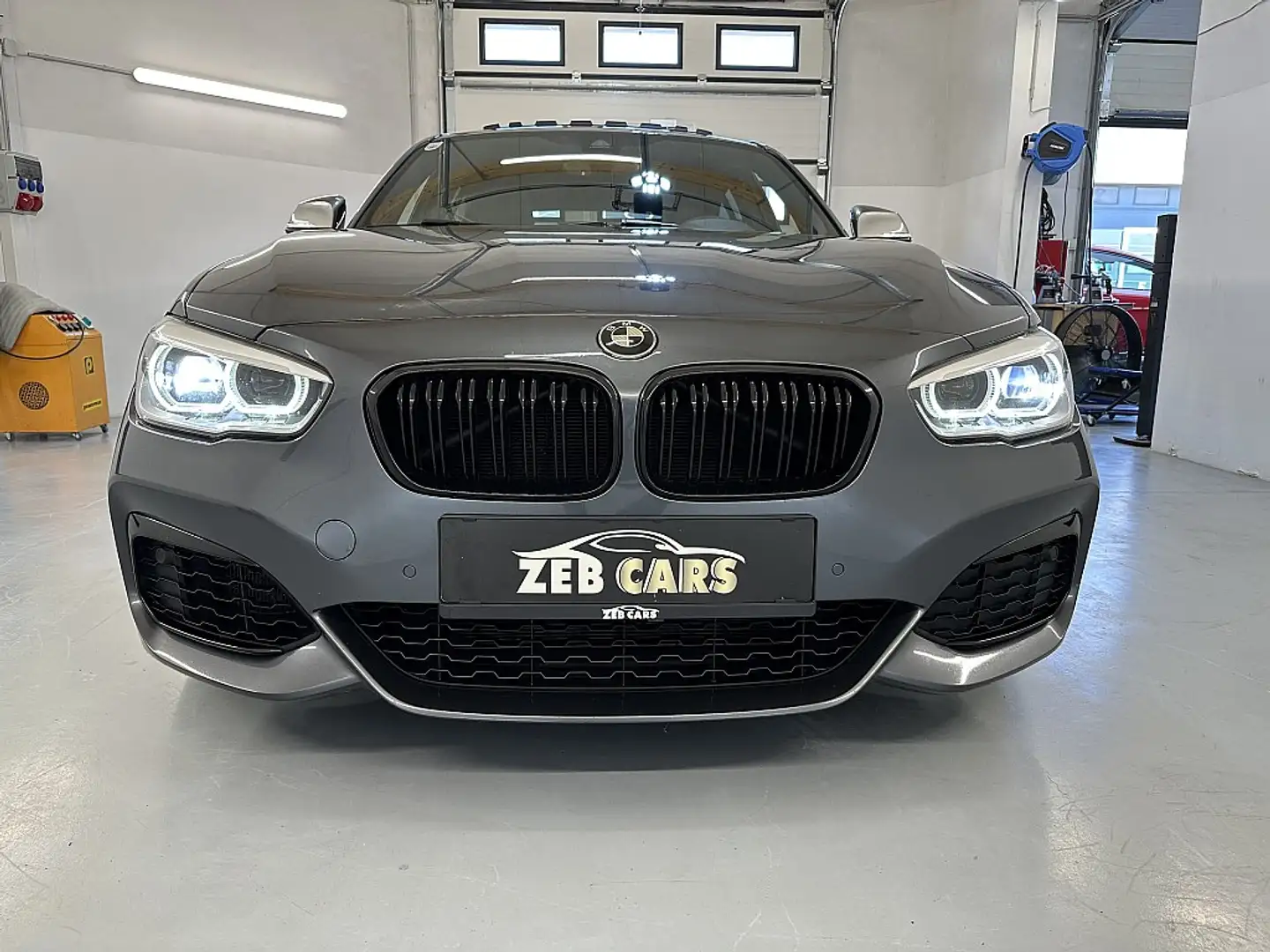 BMW 140 M140i xDrive Aut., H&K, Schiebedach, Alcantara Gris - 2