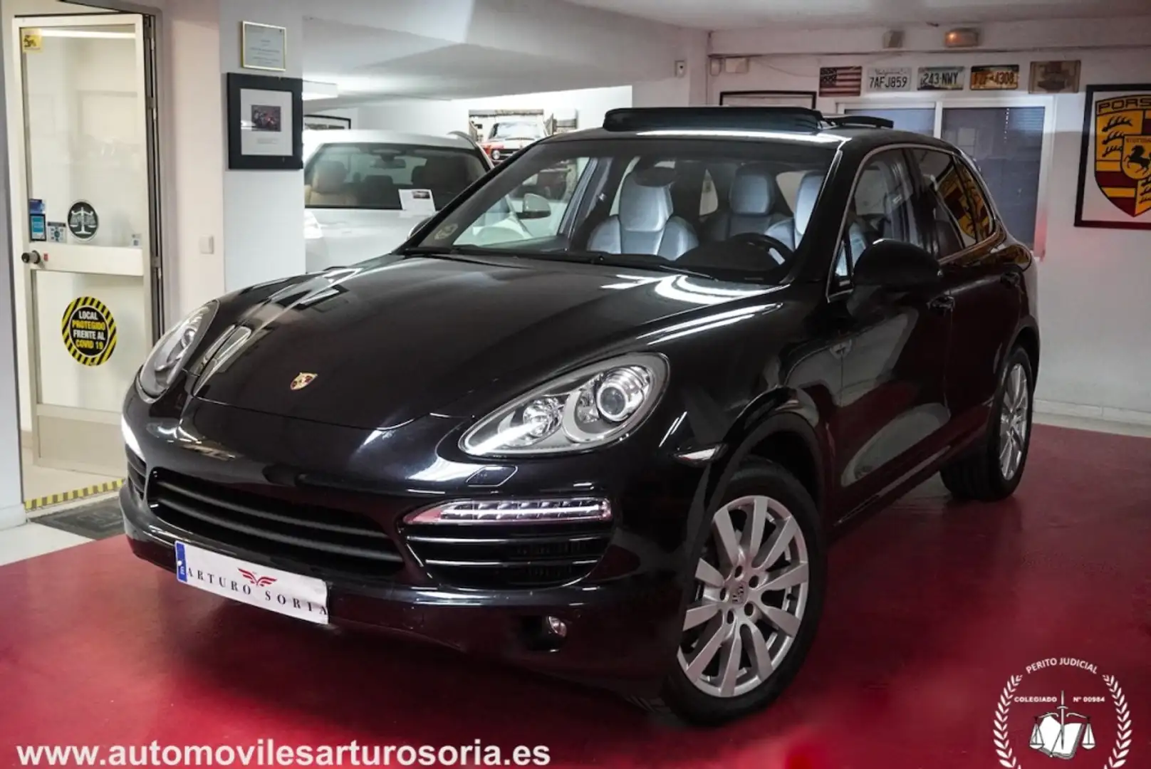 Porsche Cayenne Diesel 245 Aut. Negro - 1